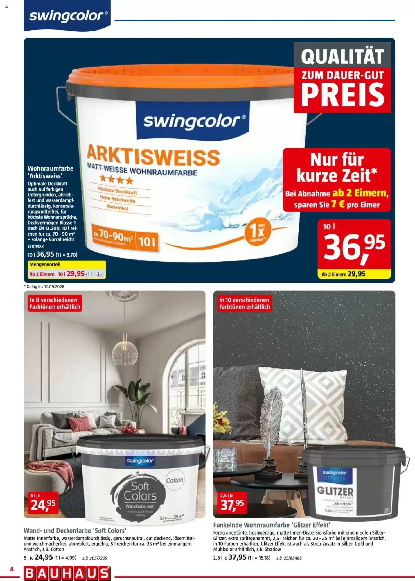 Bauhaus Prospekt (ab 29.08.2026) zum Blättern - Seite 4