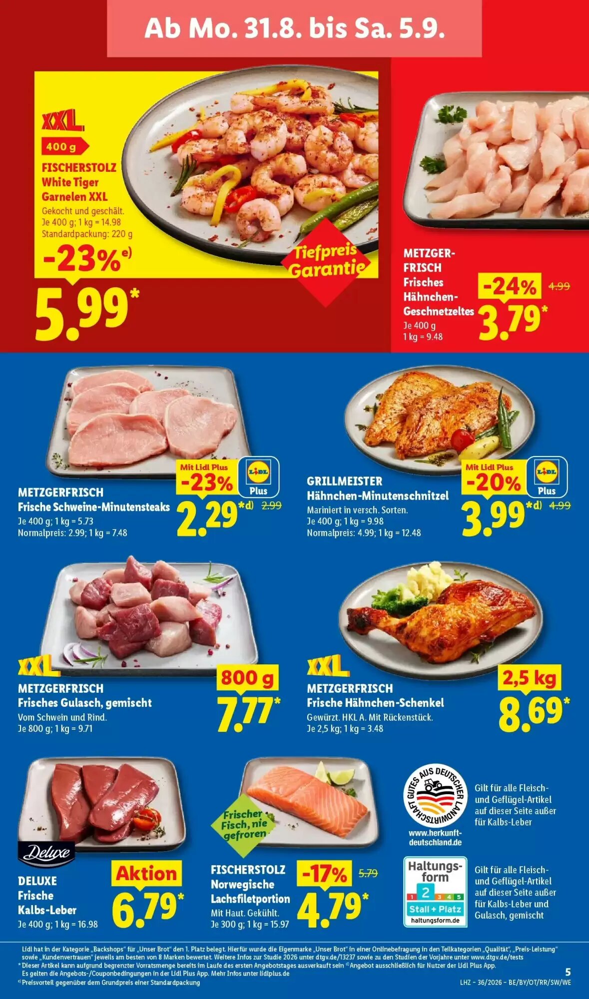 Lidl Prospekt (ab 30.08.2026) zum Blättern - Seite 13