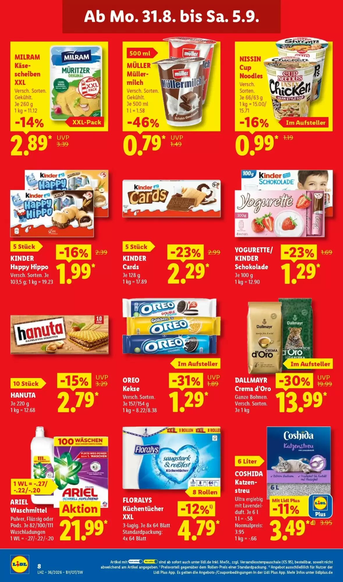 Lidl Prospekt (ab 30.08.2026) zum Blättern - Seite 16