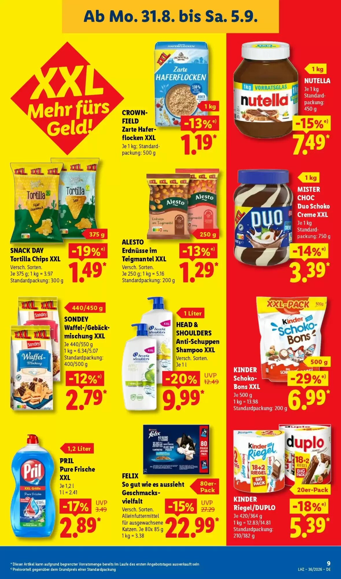 Lidl Prospekt (ab 30.08.2026) zum Blättern - Seite 17
