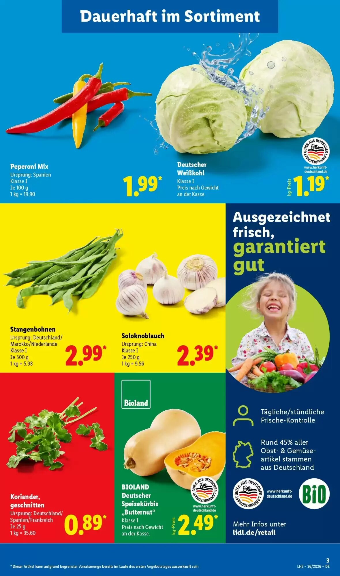 Lidl Prospekt (ab 30.08.2026) zum Blättern - Seite 3