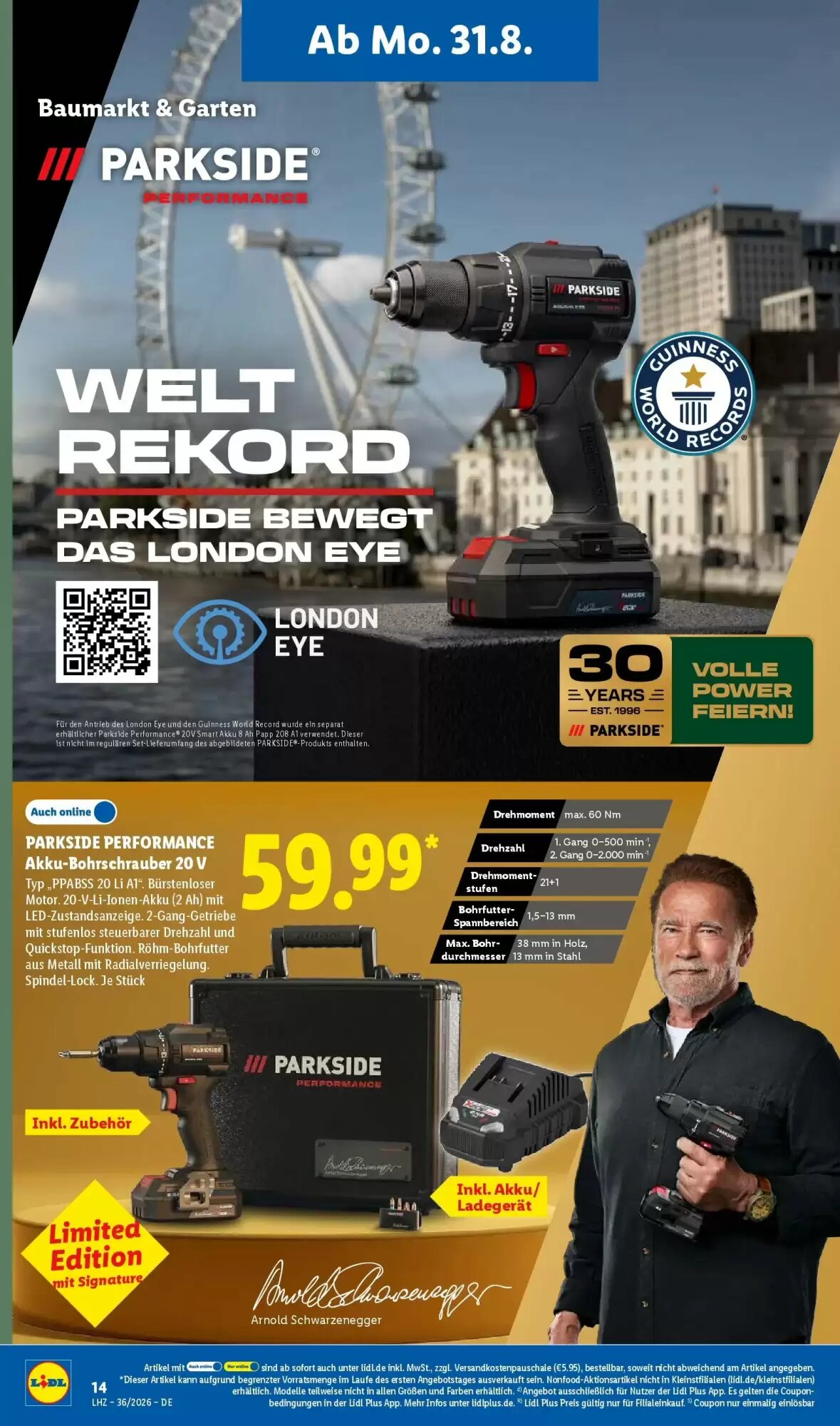Lidl Prospekt (ab 30.08.2026) zum Blättern - Seite 30
