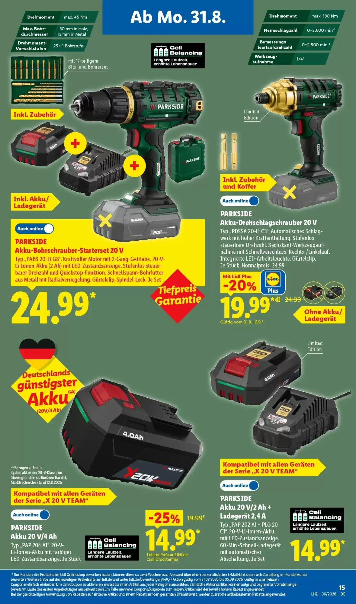 Lidl Prospekt (ab 30.08.2026) zum Blättern - Seite 31
