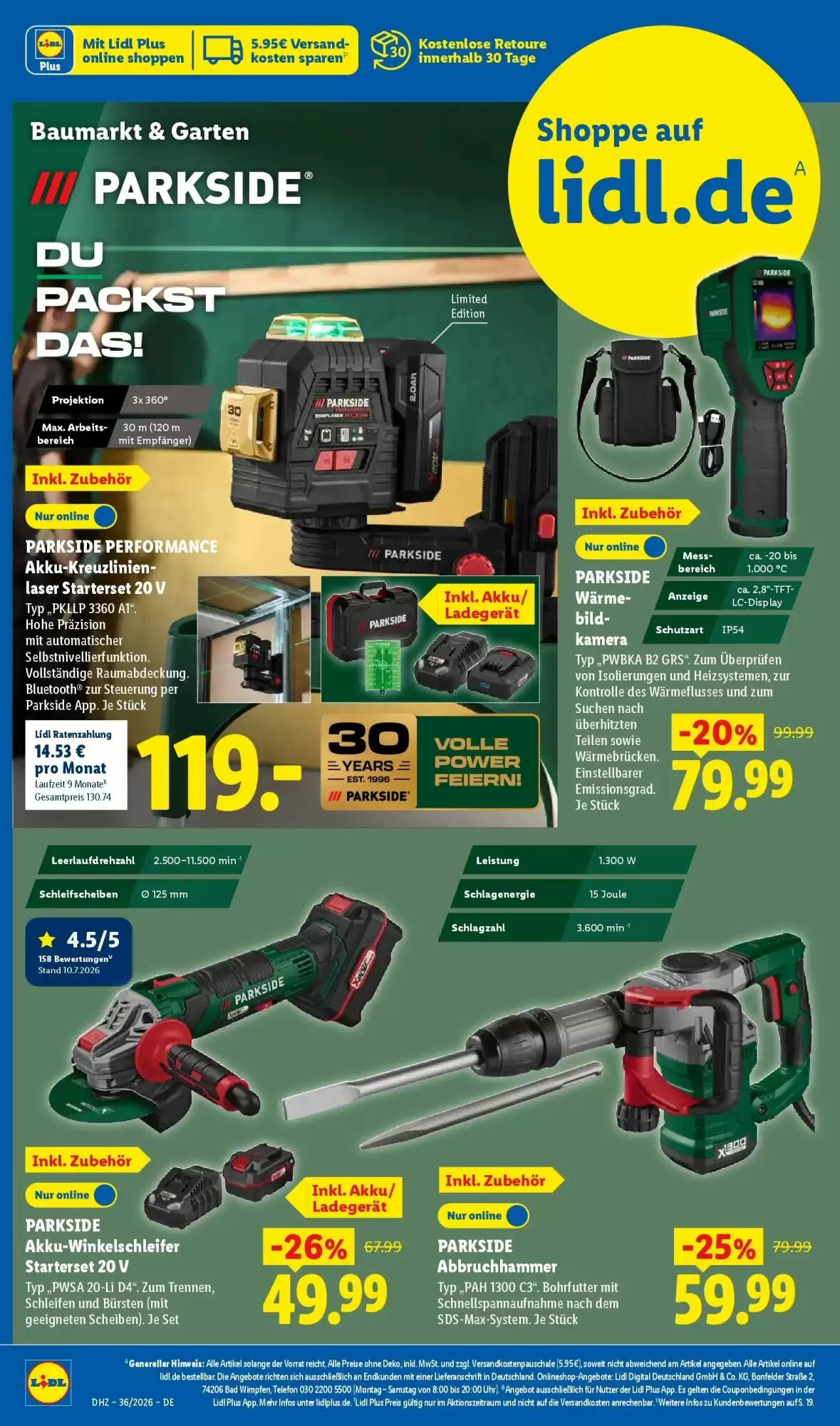 Lidl Prospekt (ab 30.08.2026) zum Blättern - Seite 40
