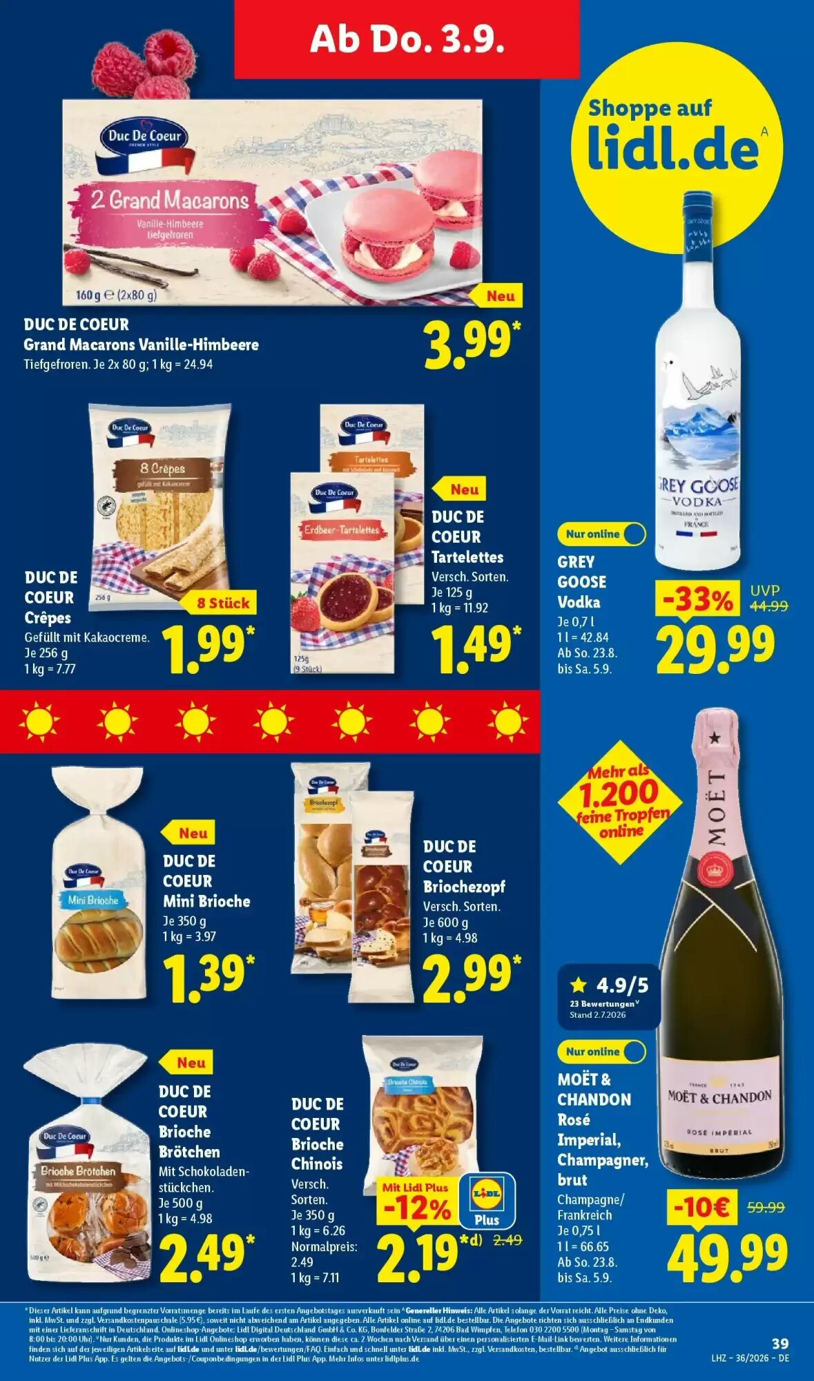 Lidl Prospekt (ab 30.08.2026) zum Blättern - Seite 59