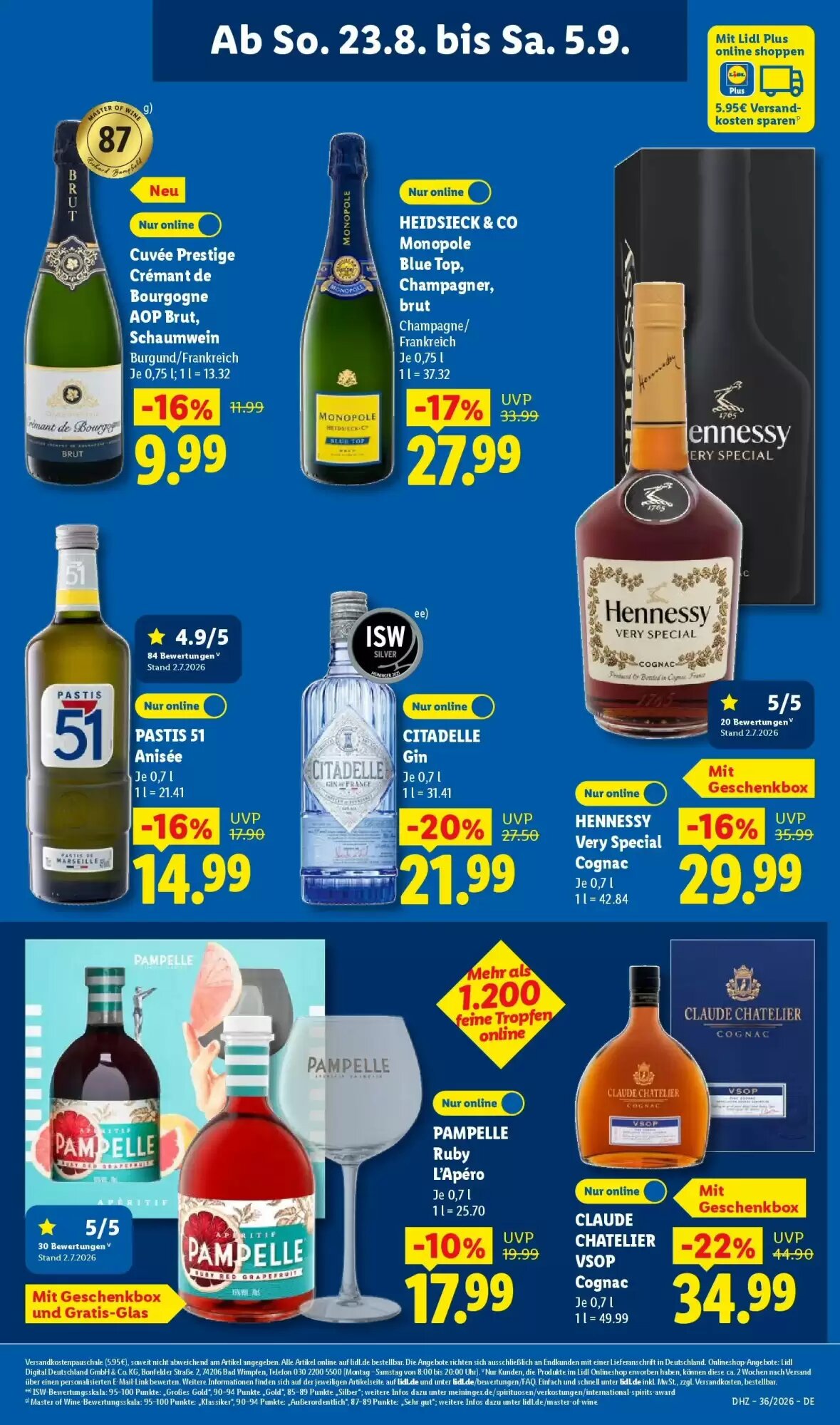 Lidl Prospekt (ab 30.08.2026) zum Blättern - Seite 63
