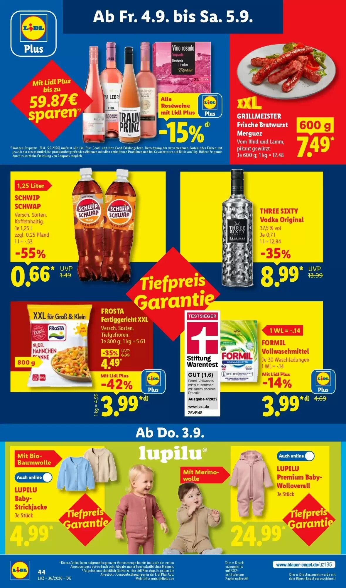 Lidl Prospekt (ab 30.08.2026) zum Blättern - Seite 72