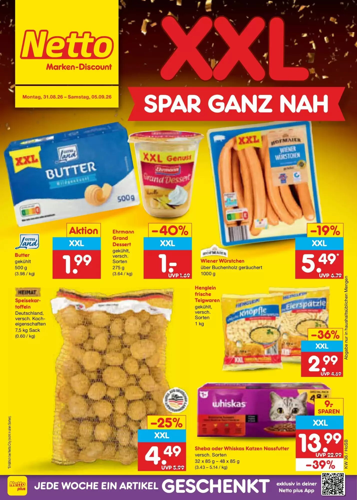 Netto Marken-Discount Prospekt (ab 30.08.2026) zum Blättern - Seite 1