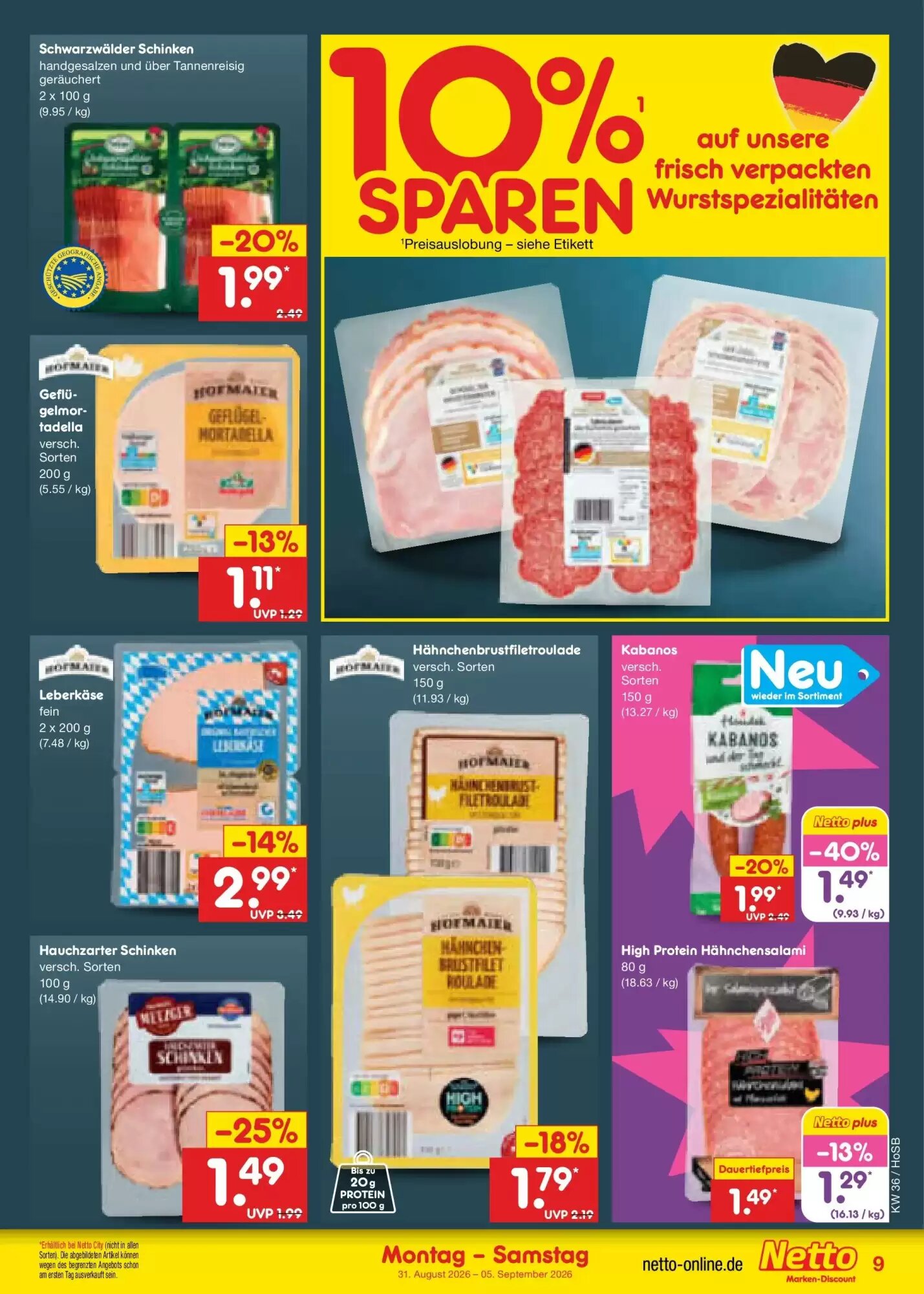Netto Marken-Discount Prospekt (ab 30.08.2026) zum Blättern - Seite 11
