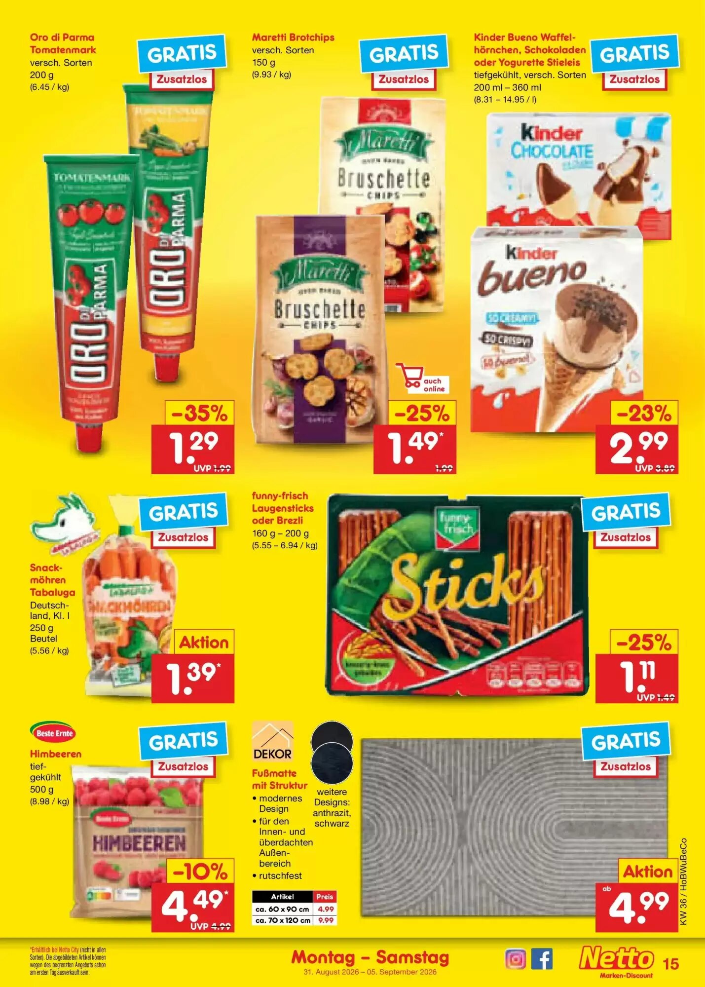 Netto Marken-Discount Prospekt (ab 30.08.2026) zum Blättern - Seite 19