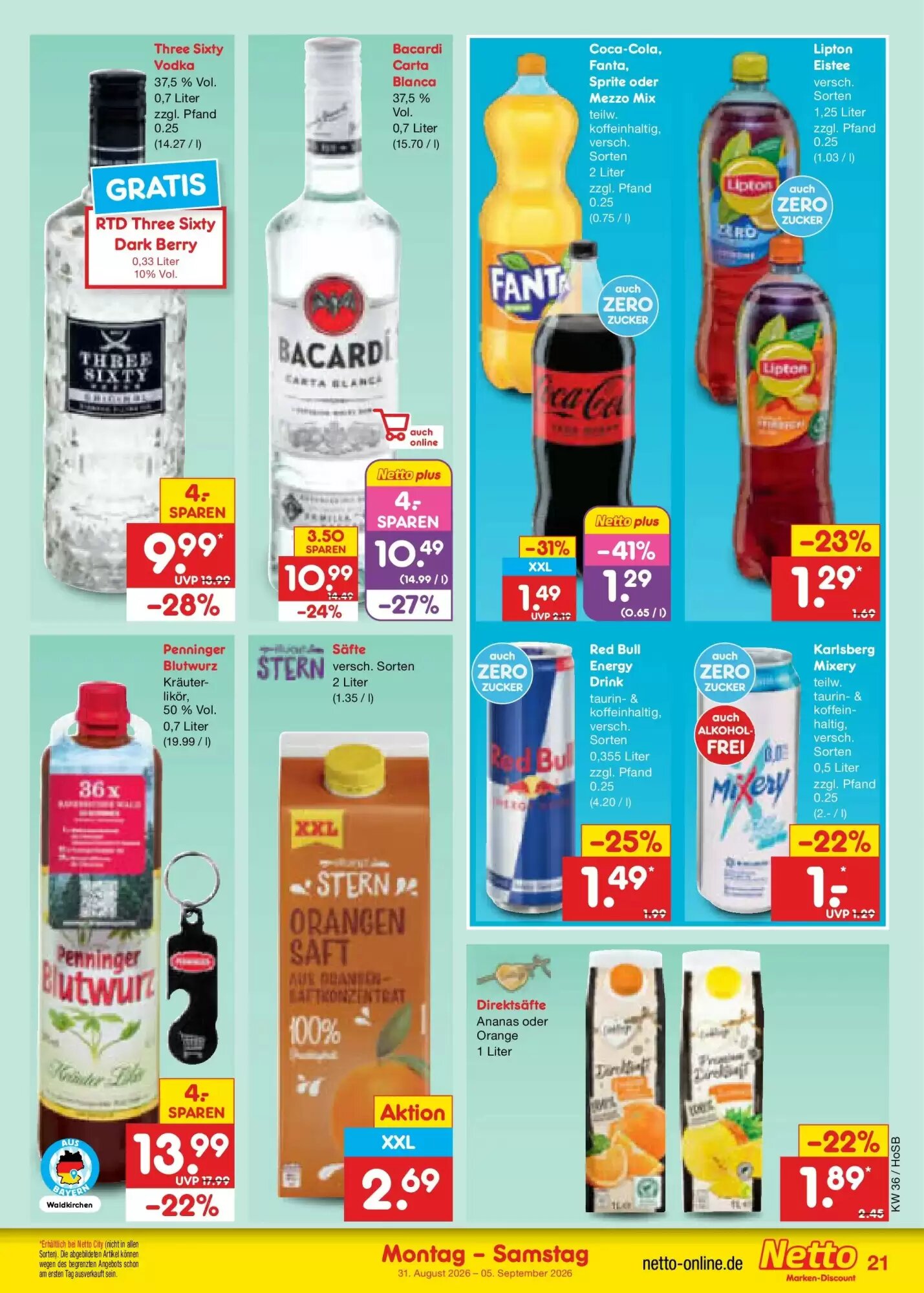 Netto Marken-Discount Prospekt (ab 30.08.2026) zum Blättern - Seite 27