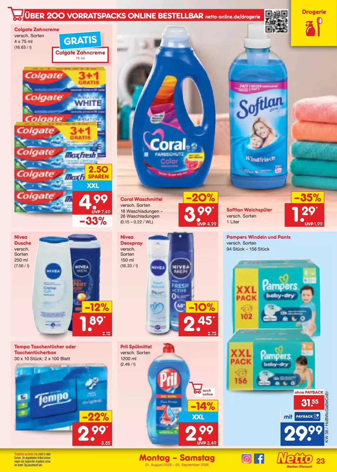 Netto Marken-Discount Prospekt (ab 30.08.2026) zum Blättern - Seite 31
