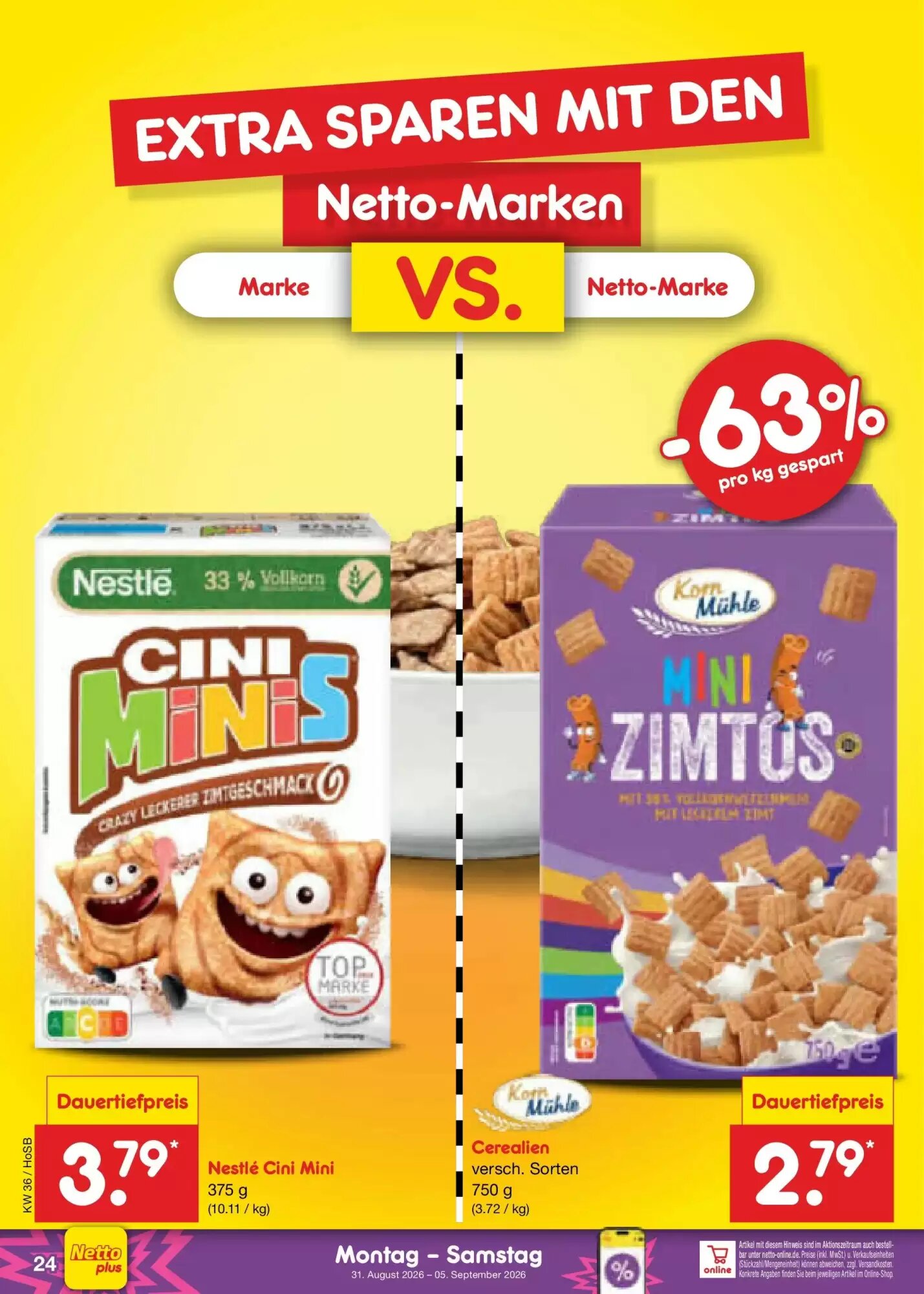 Netto Marken-Discount Prospekt (ab 30.08.2026) zum Blättern - Seite 34