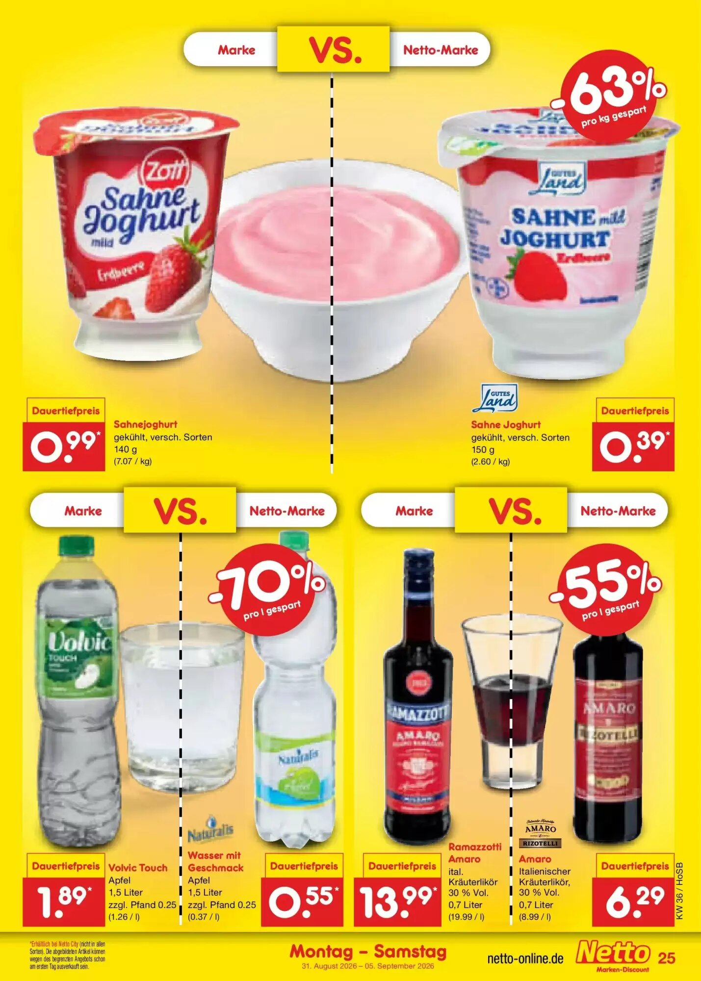Netto Marken-Discount Prospekt (ab 30.08.2026) zum Blättern - Seite 35