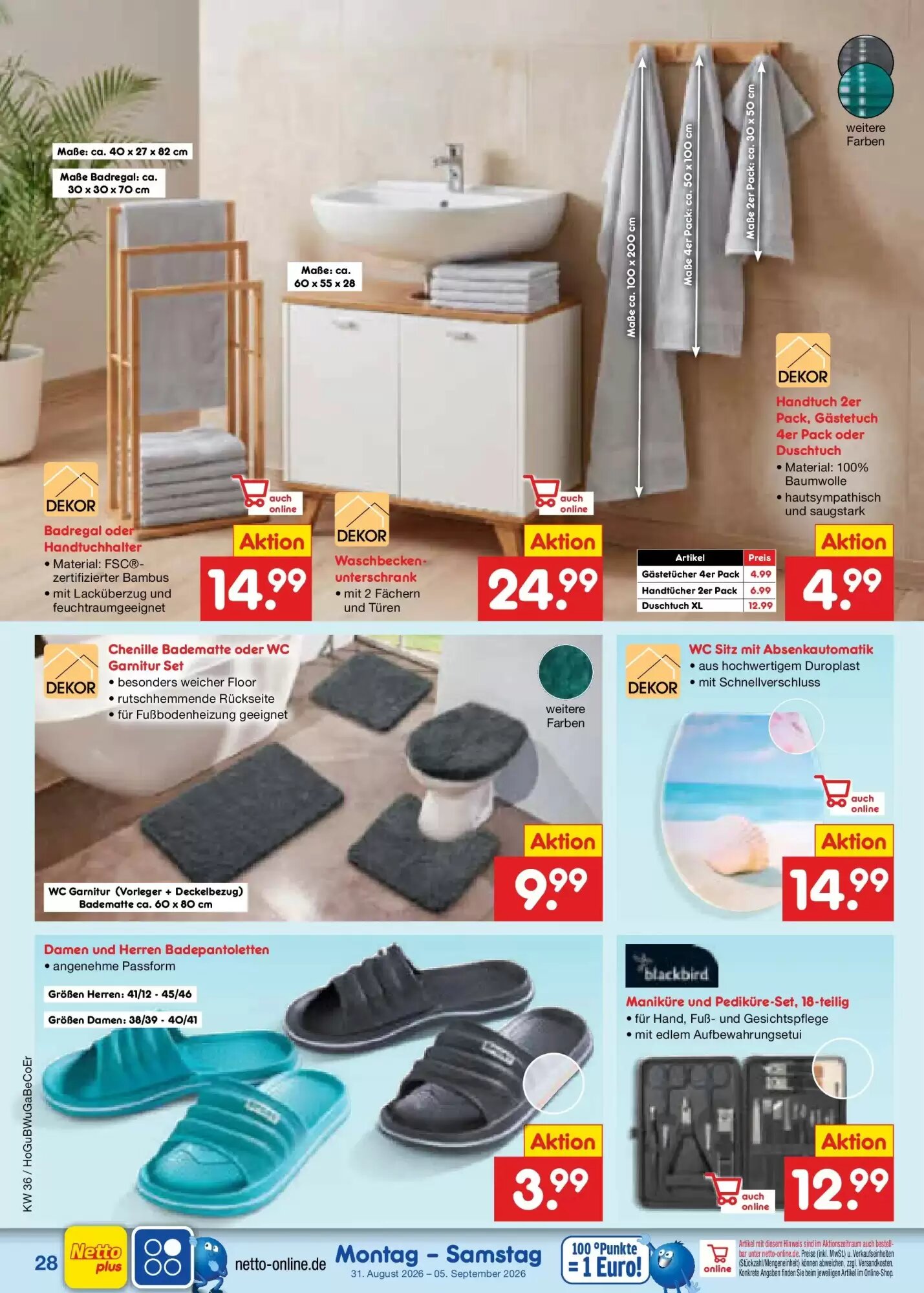 Netto Marken-Discount Prospekt (ab 30.08.2026) zum Blättern - Seite 38