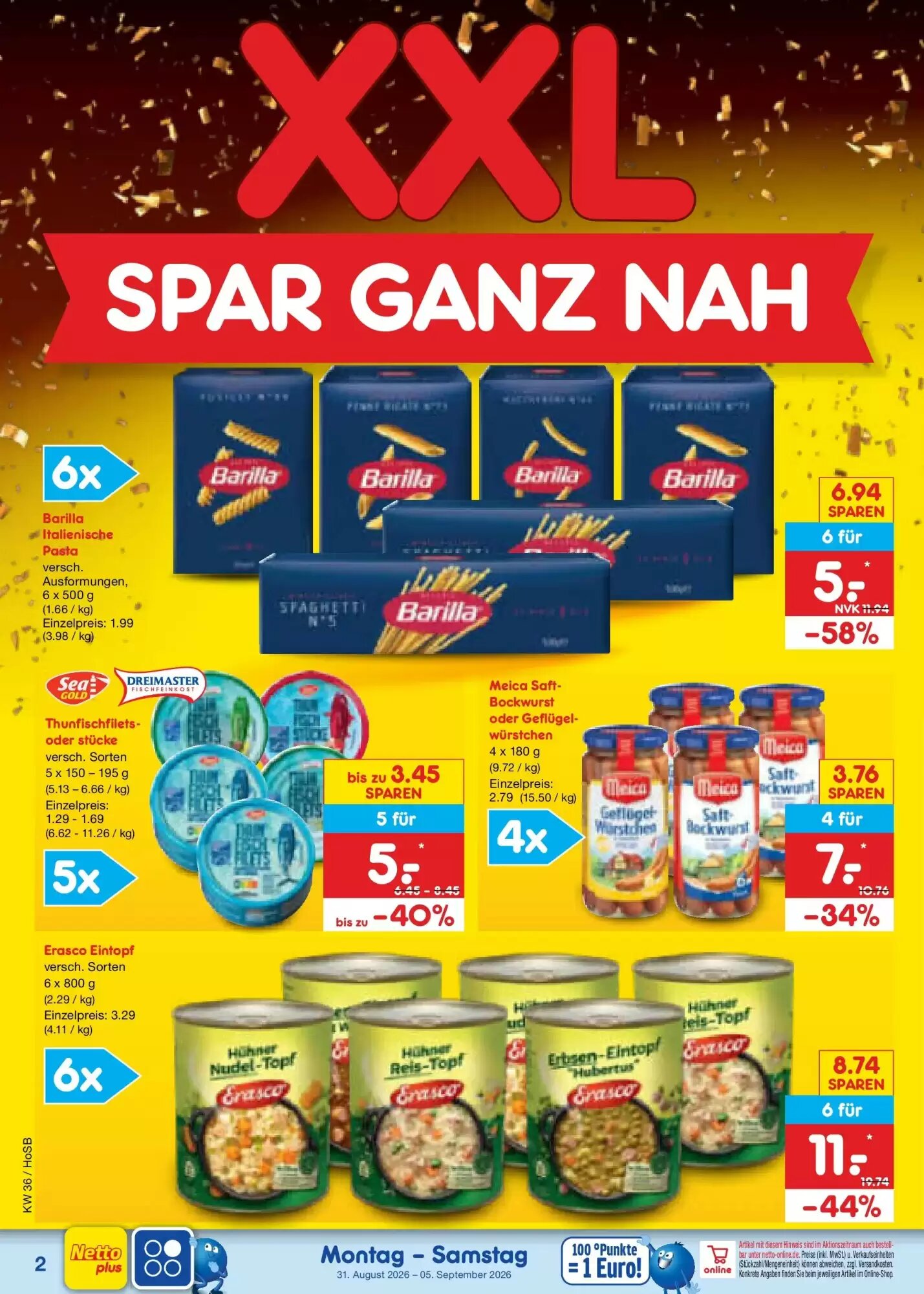 Netto Marken-Discount Prospekt (ab 30.08.2026) zum Blättern - Seite 4