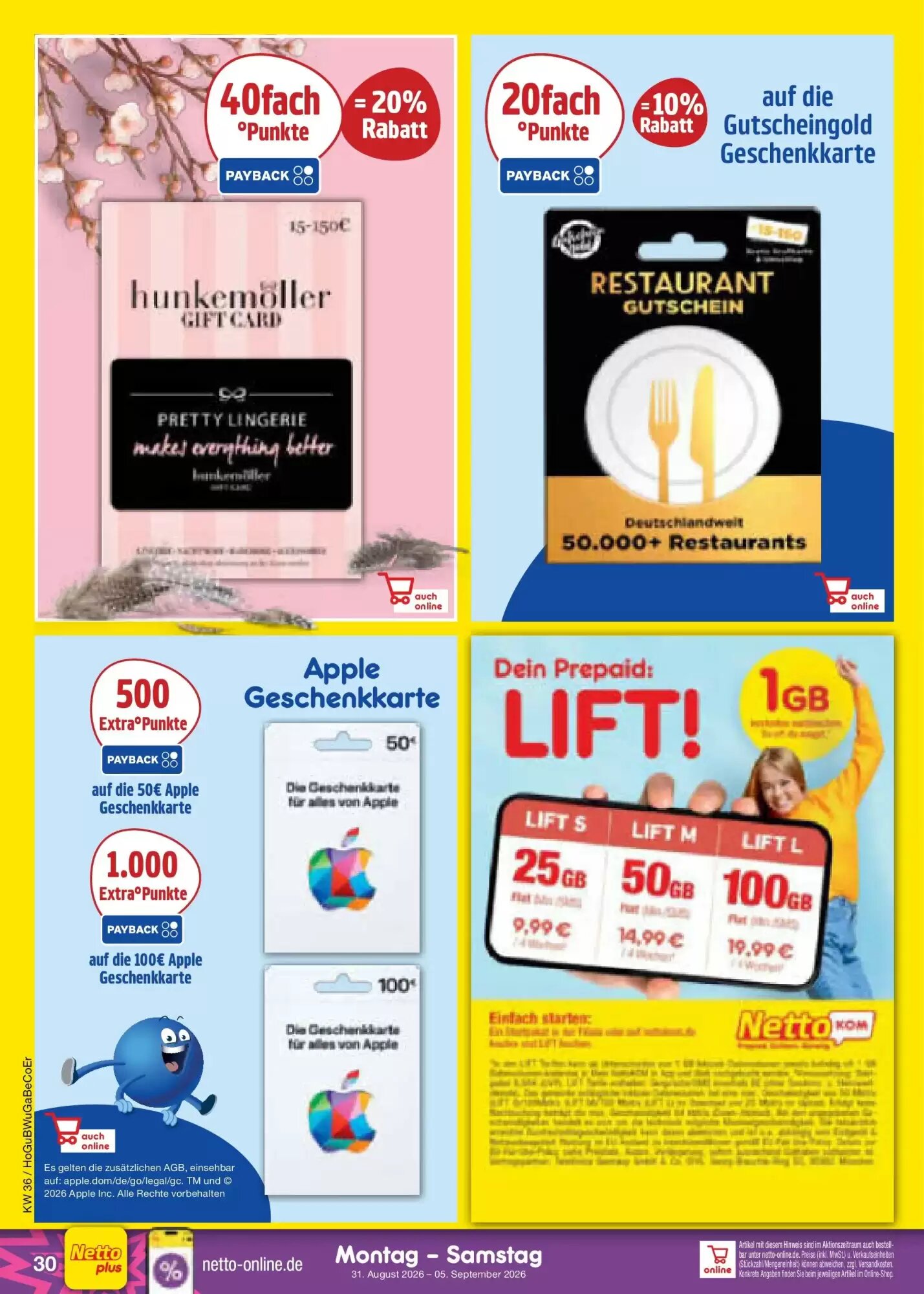 Netto Marken-Discount Prospekt (ab 30.08.2026) zum Blättern - Seite 40