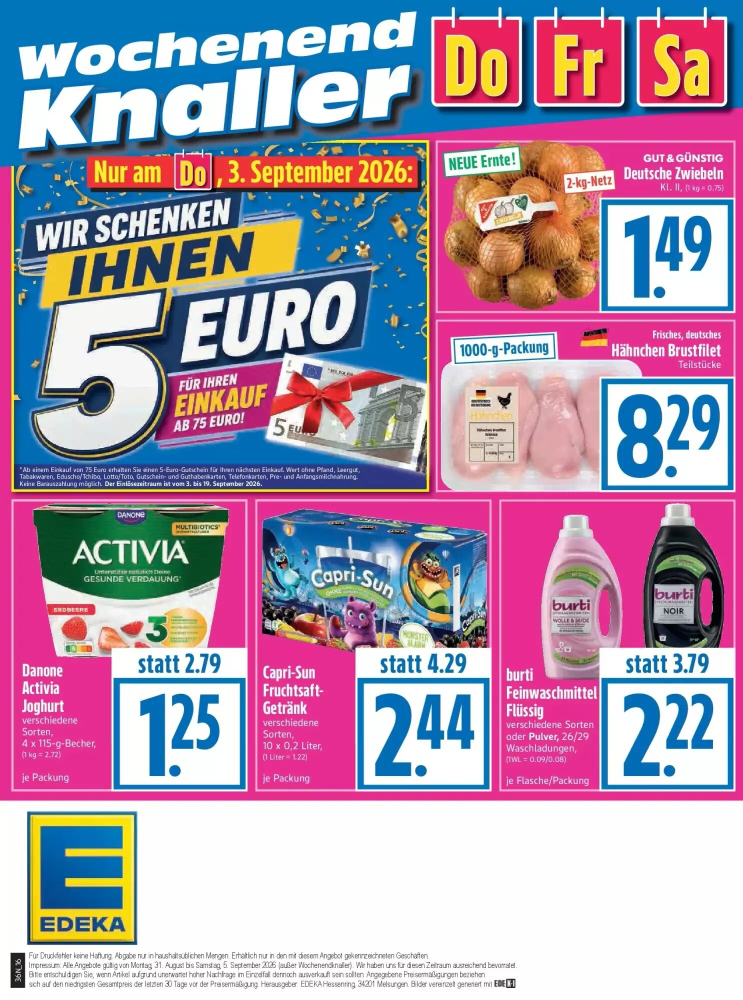 EDEKA Hahner Prospekt (ab 30.08.2026) zum Blättern - Seite 18