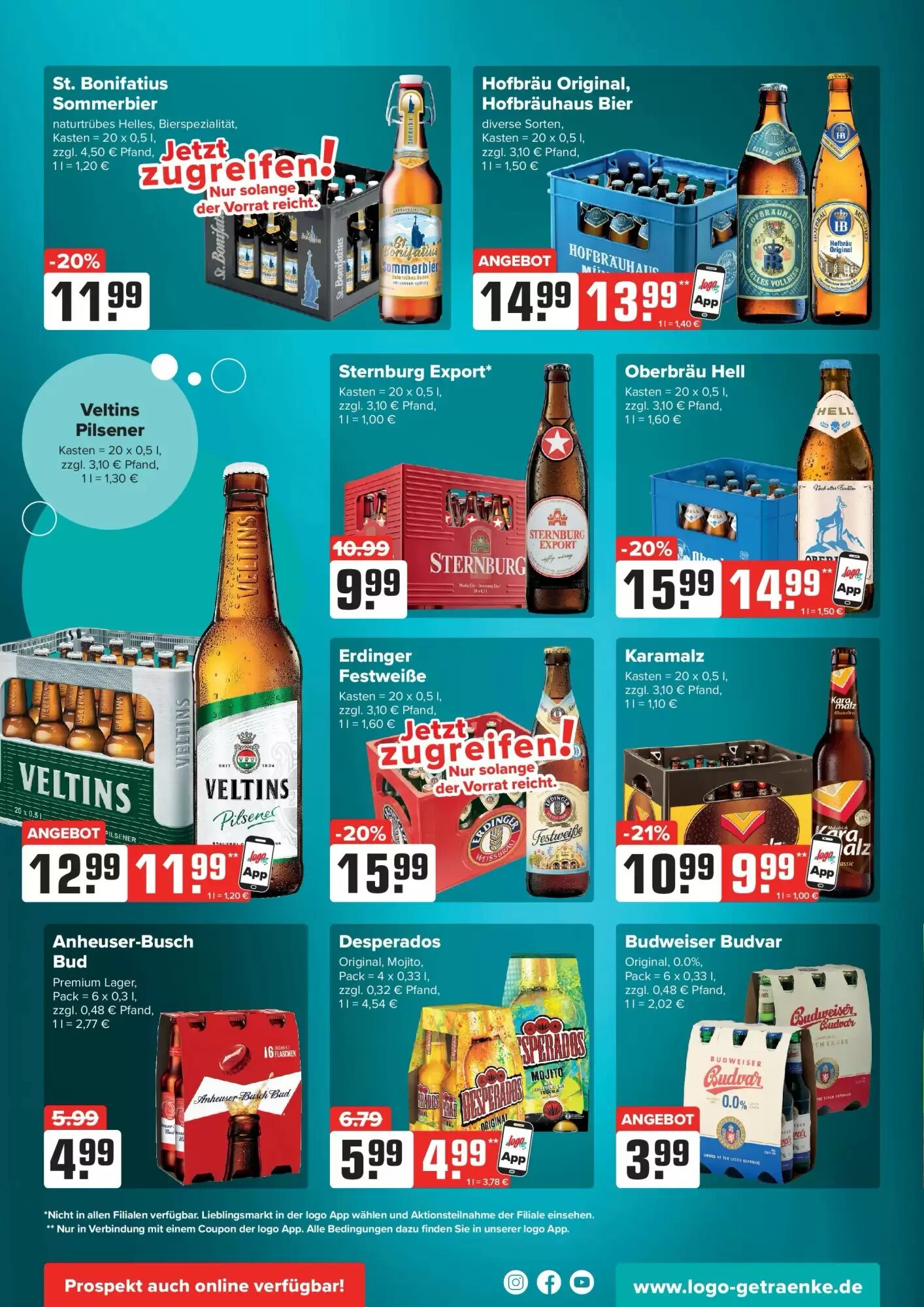 Logo Getränkemarkt Prospekt (ab 30.08.2026) zum Blättern - Seite 2