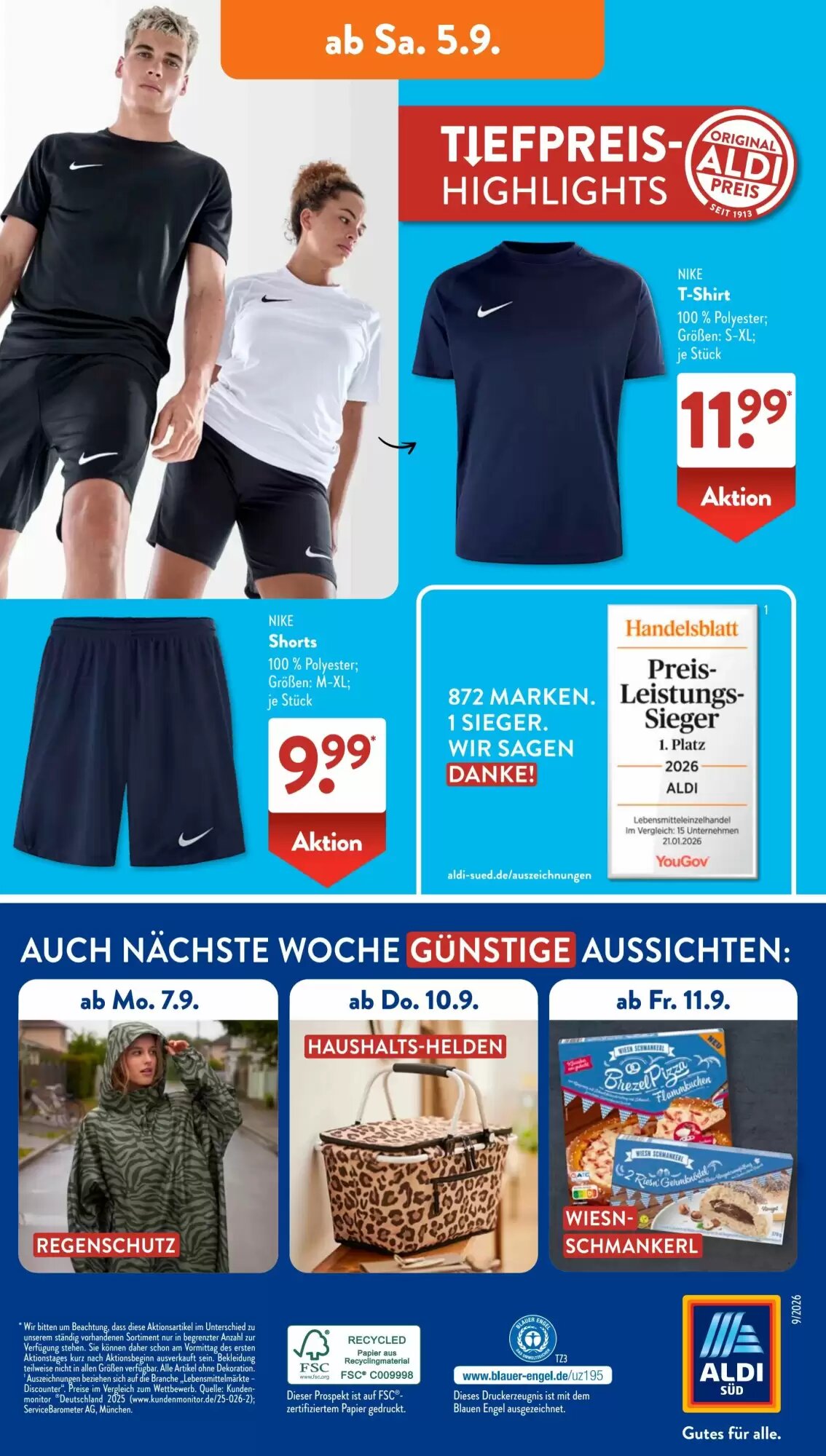 Aldi Süd Prospekt (ab 31.08.2026) zum Blättern - Seite 15