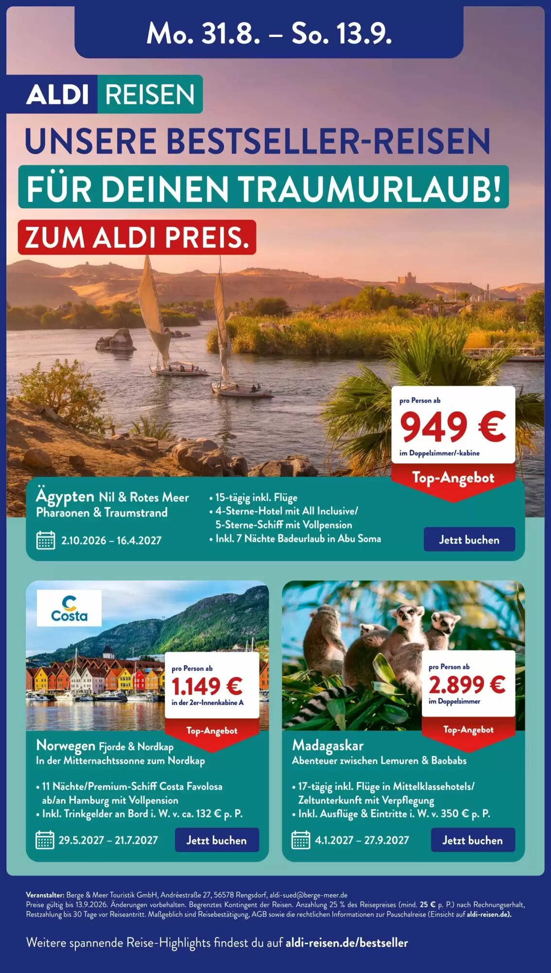 Aldi Süd Prospekt (ab 31.08.2026) zum Blättern - Seite 19