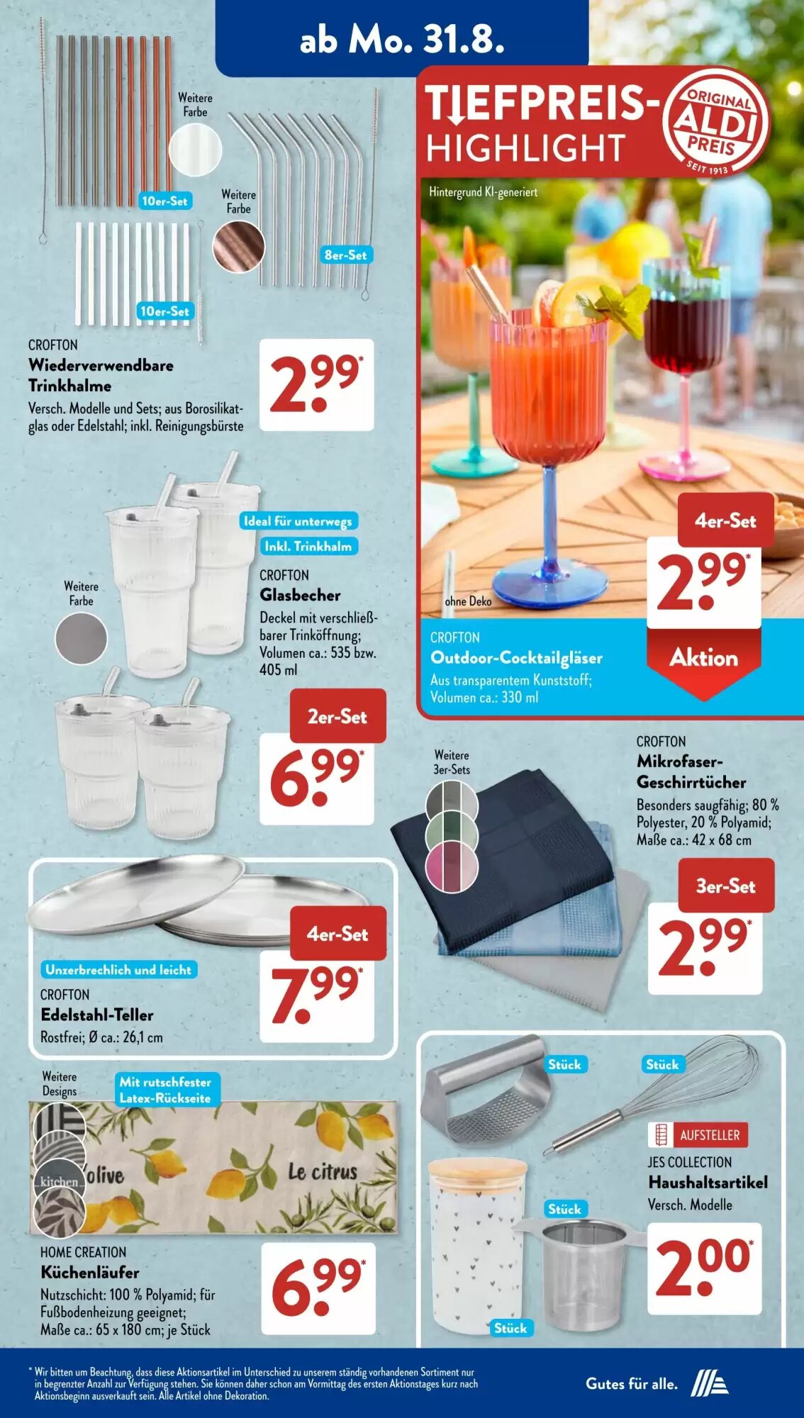 Aldi Süd Prospekt (ab 31.08.2026) zum Blättern - Seite 4