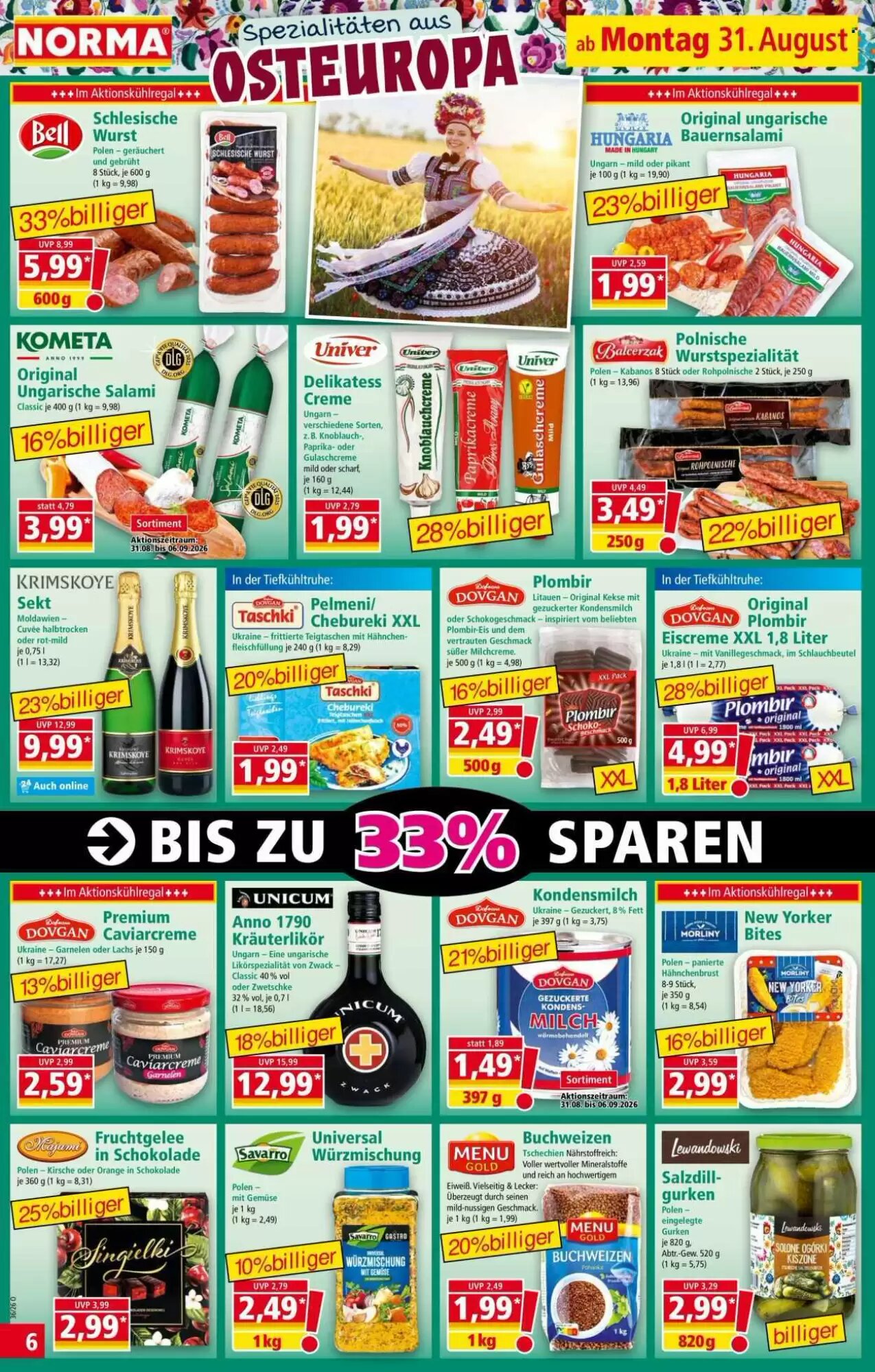 Norma Prospekt (ab 31.08.2026) zum Blättern - Seite 6