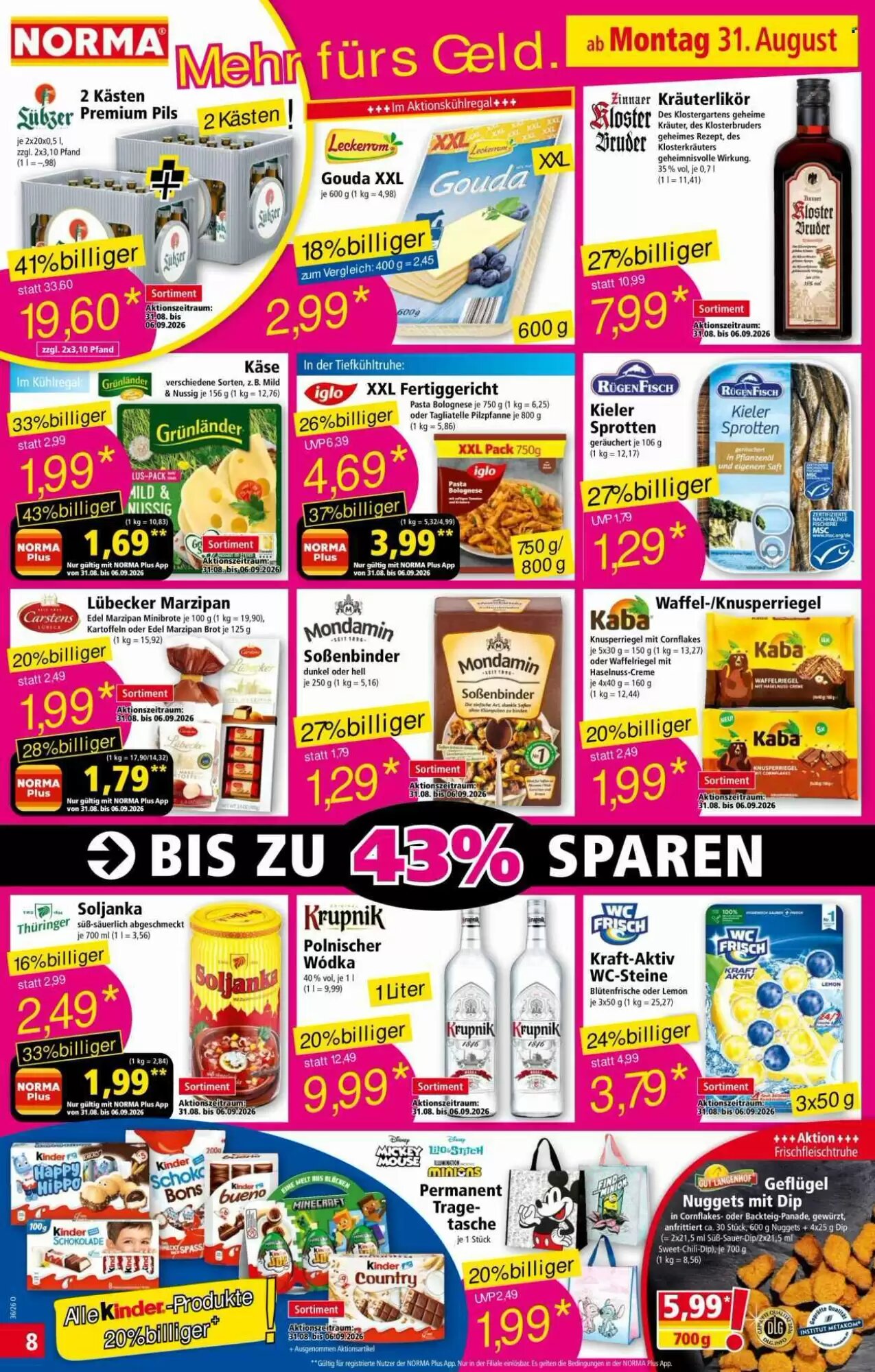 Norma Prospekt (ab 31.08.2026) zum Blättern - Seite 8