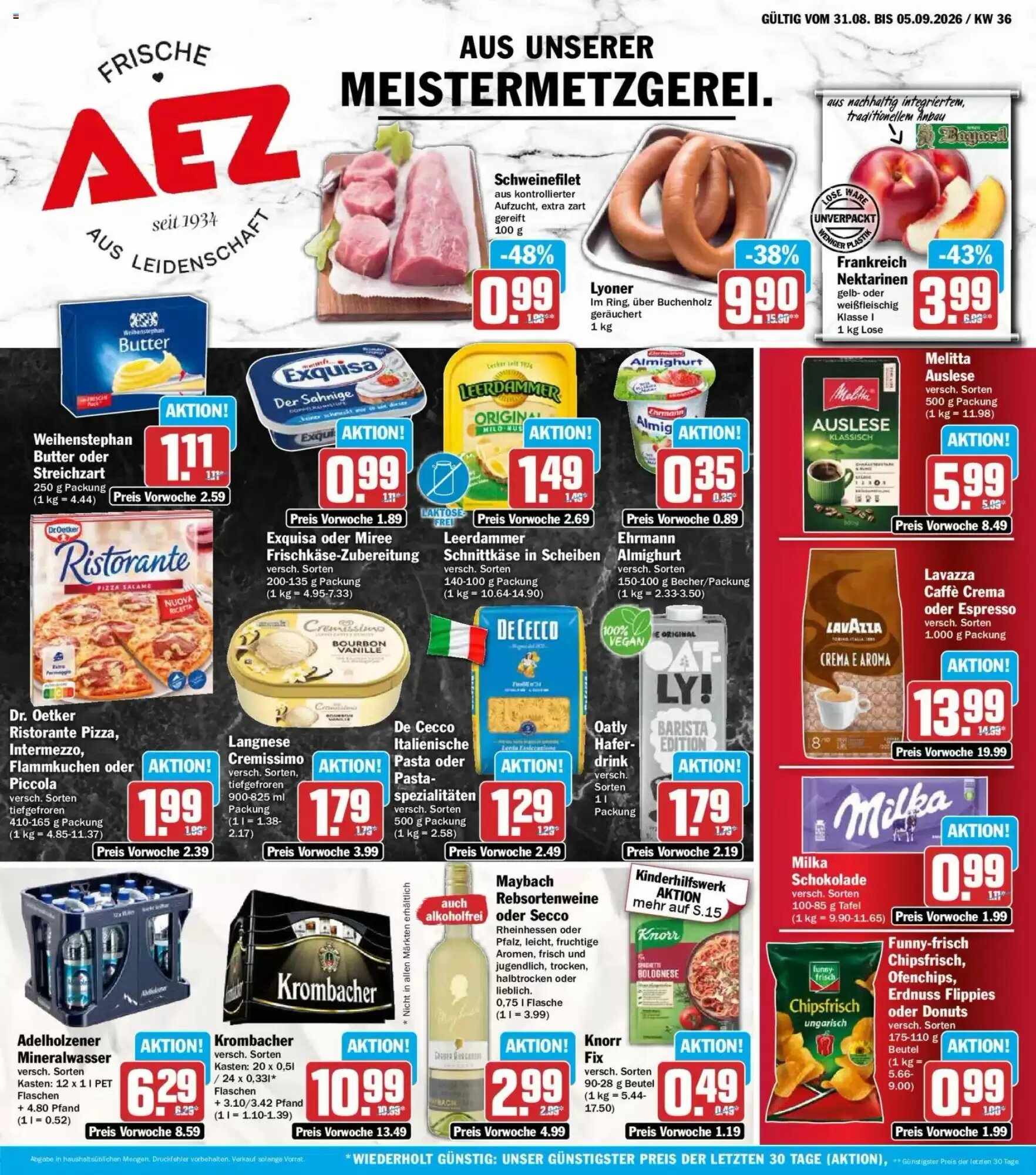 AEZ Prospekt (ab 31.08.2026) zum Blättern - Seite 1