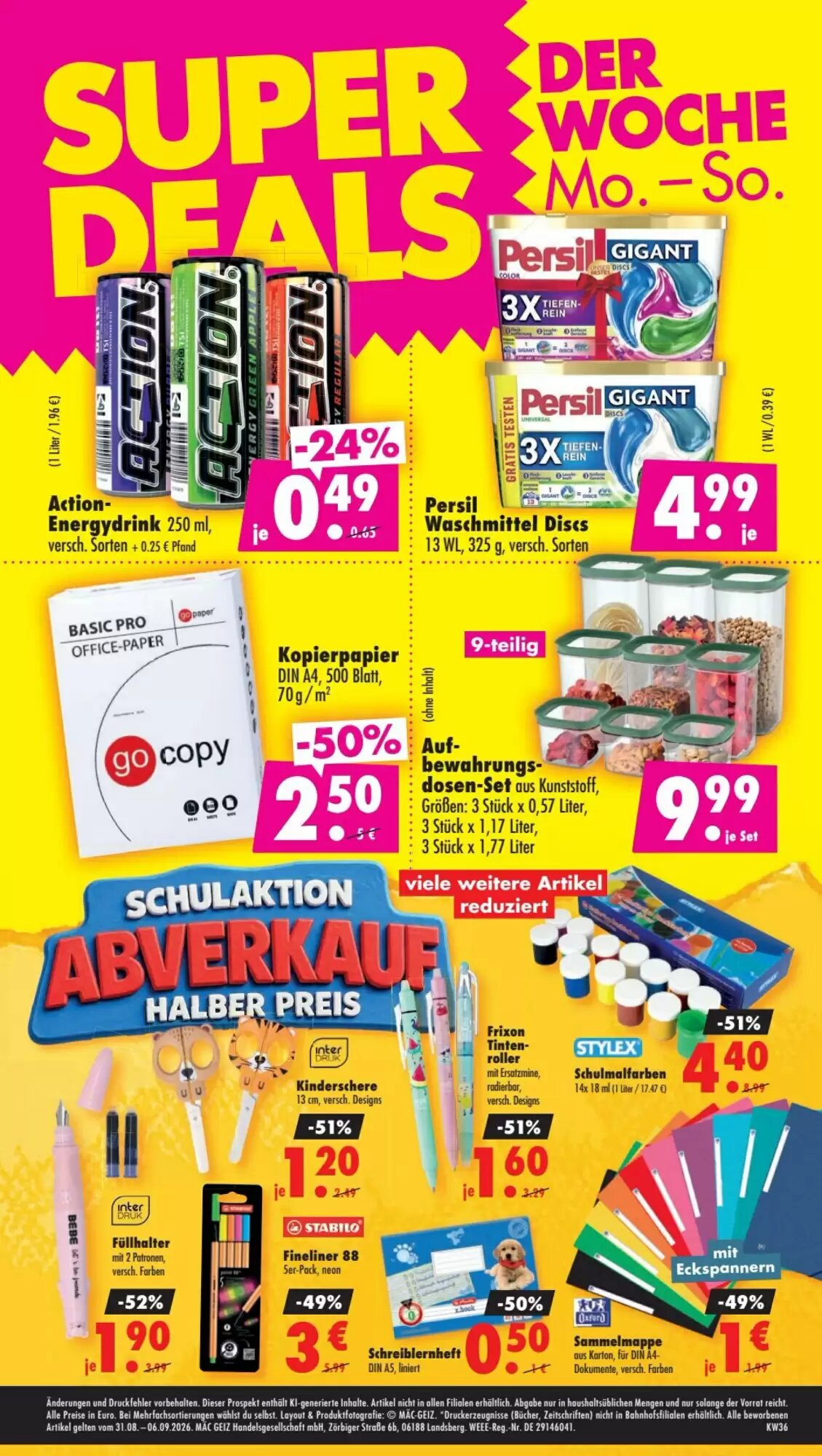 Mäc Geiz Prospekt (ab 31.08.2026) zum Blättern - Seite 12