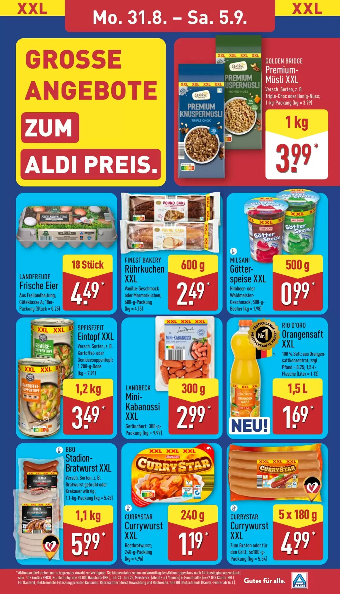 Aldi Nord Prospekt (ab 31.08.2026) zum Blättern - Seite 11