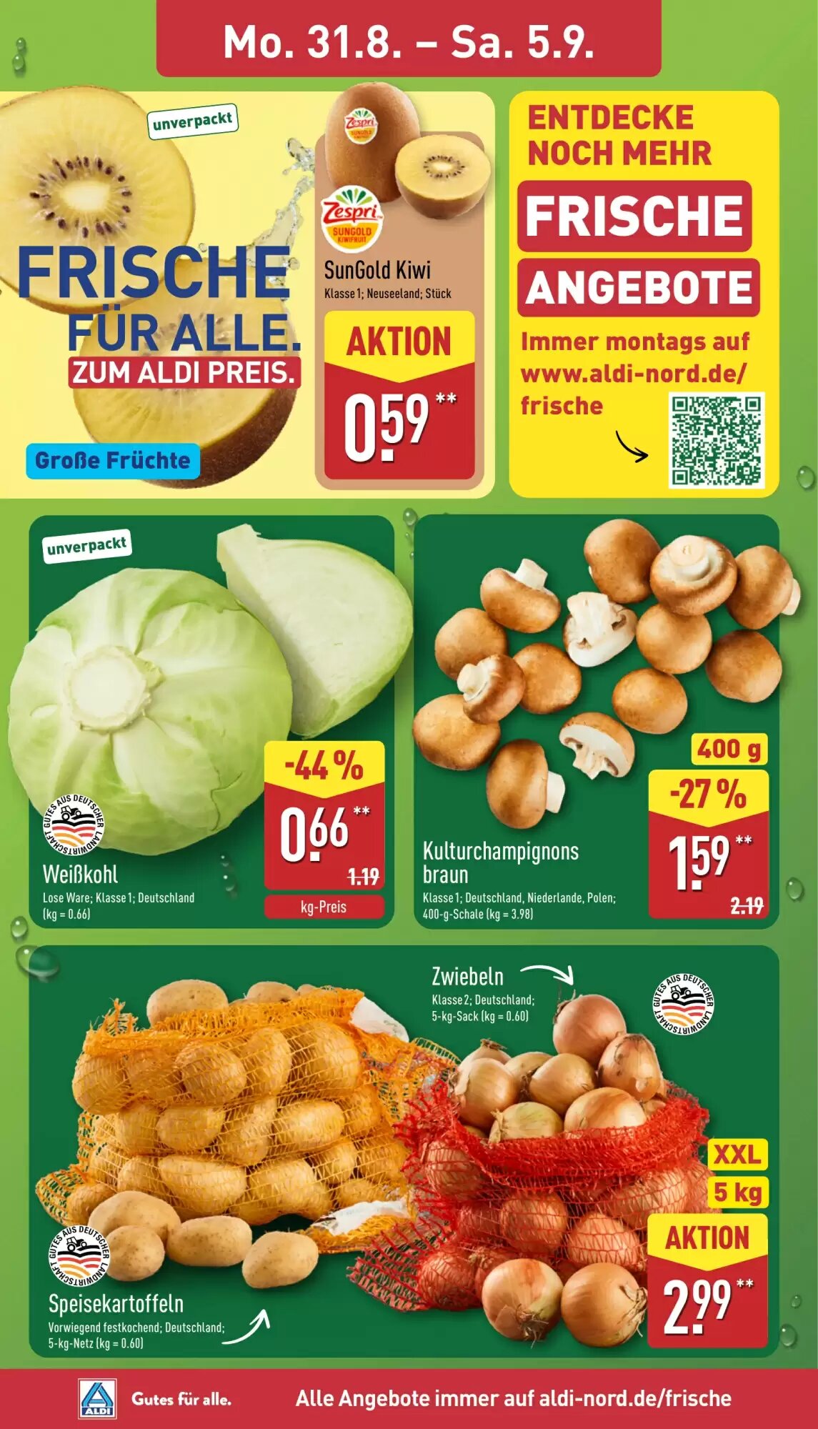 Aldi Nord Prospekt (ab 31.08.2026) zum Blättern - Seite 2