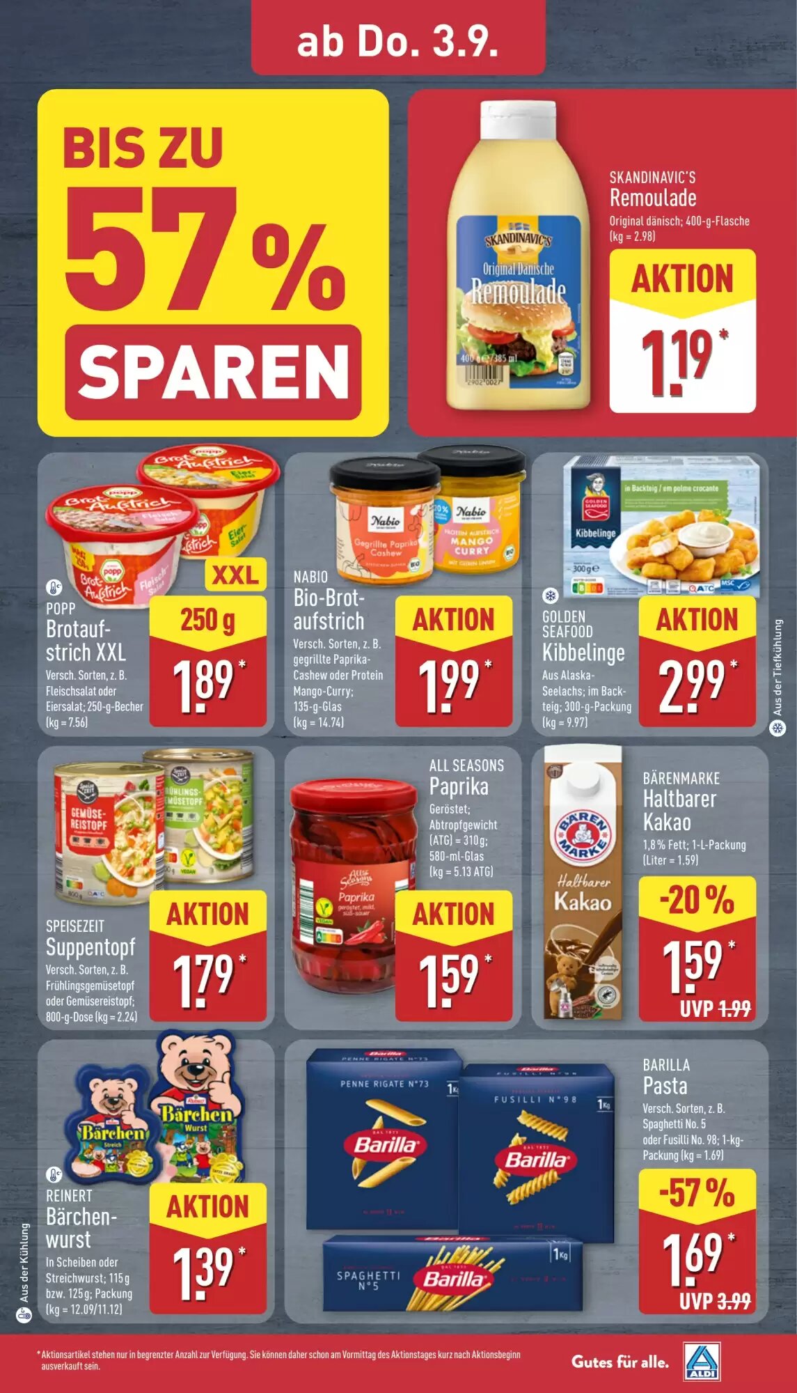 Aldi Nord Prospekt (ab 31.08.2026) zum Blättern - Seite 29