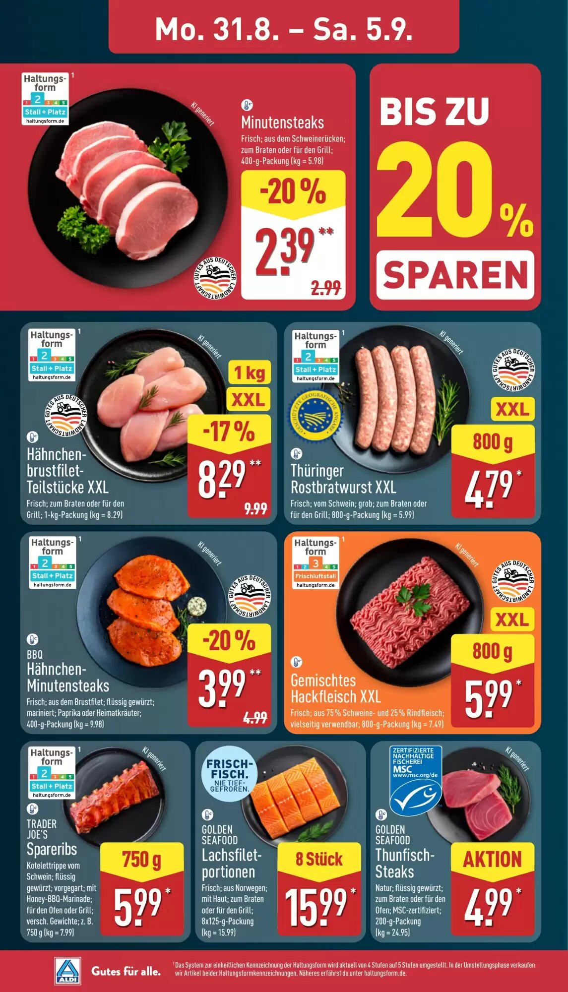 Aldi Nord Prospekt (ab 31.08.2026) zum Blättern - Seite 4