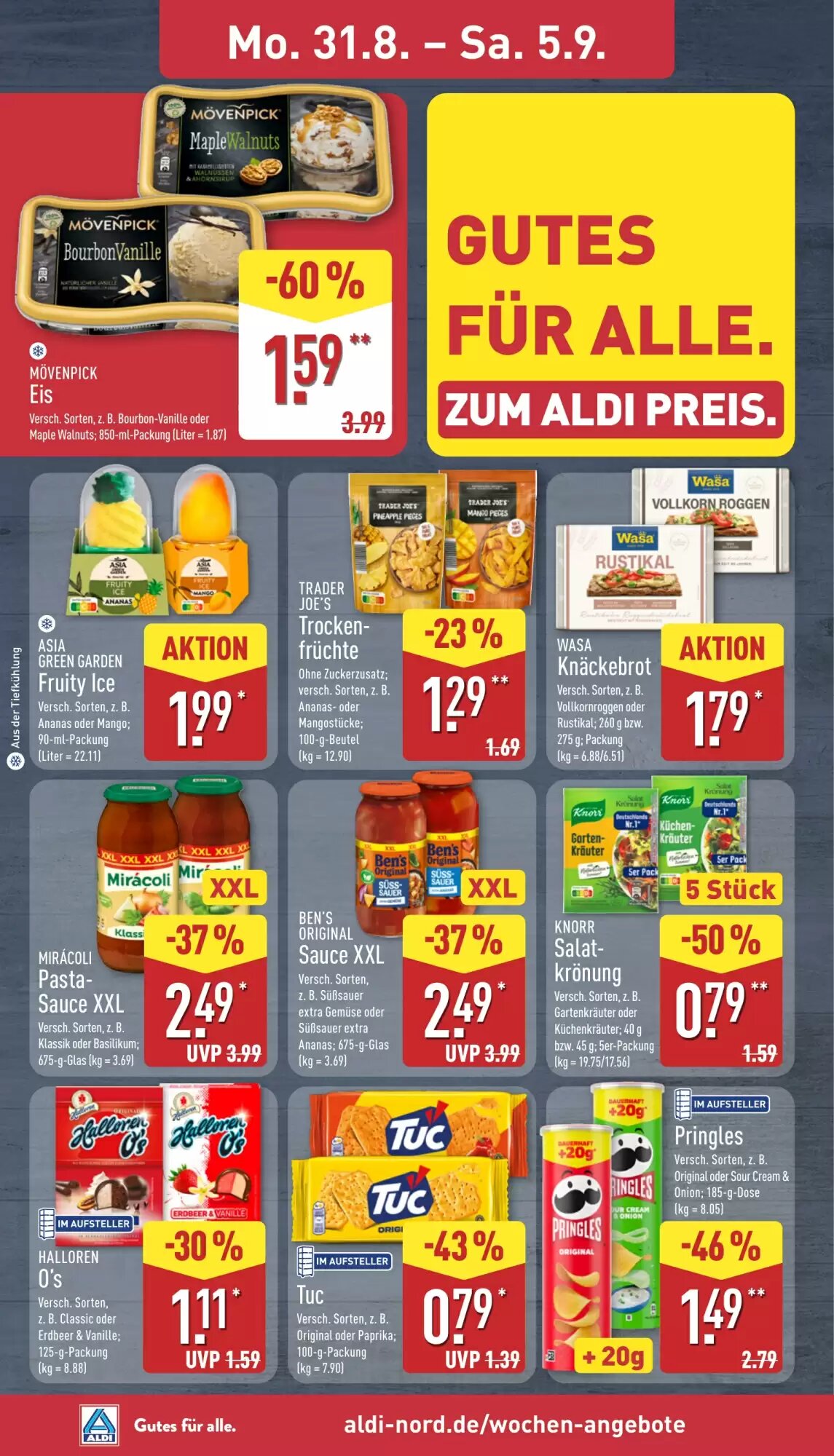 Aldi Nord Prospekt (ab 31.08.2026) zum Blättern - Seite 6