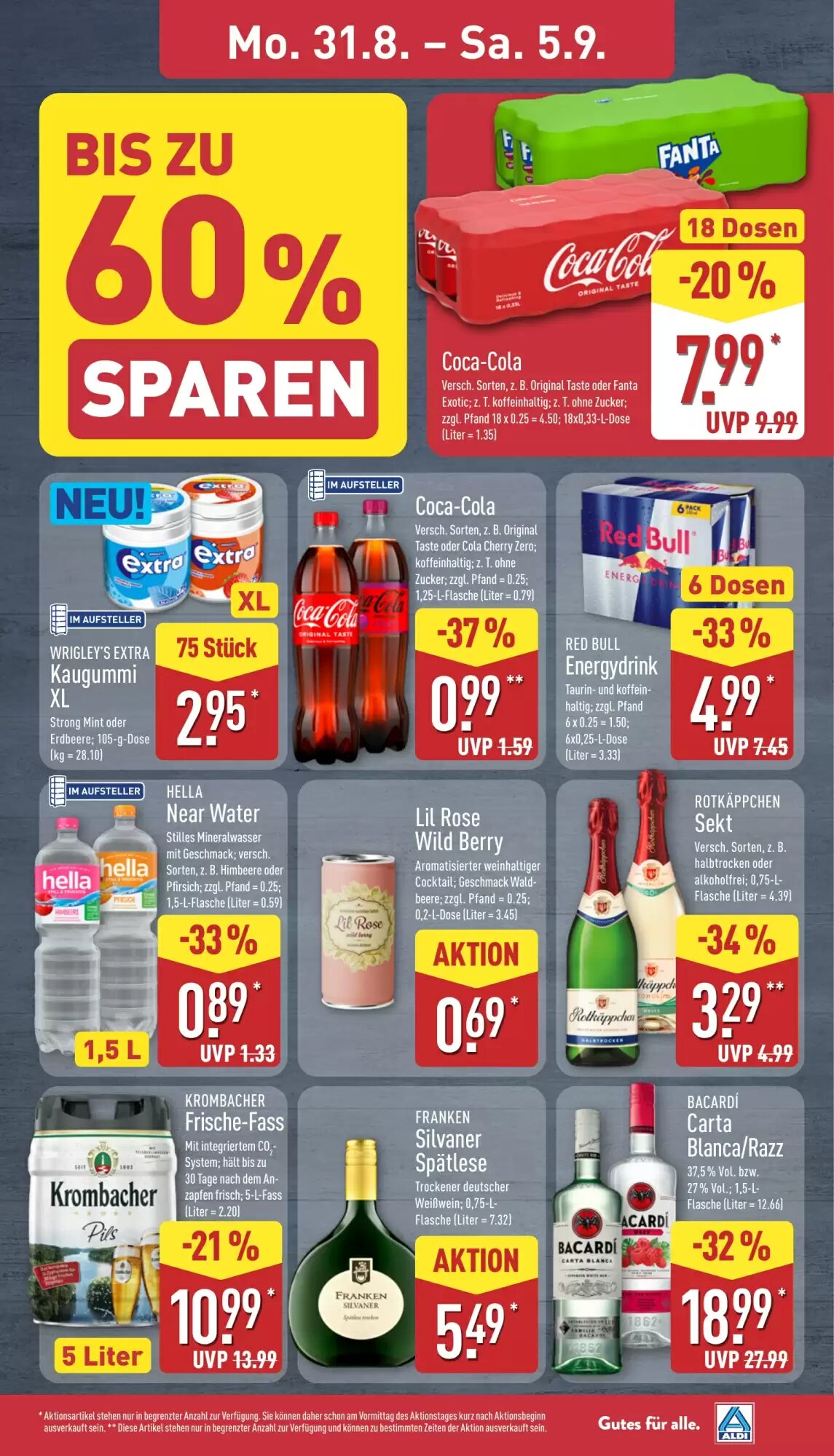 Aldi Nord Prospekt (ab 31.08.2026) zum Blättern - Seite 7