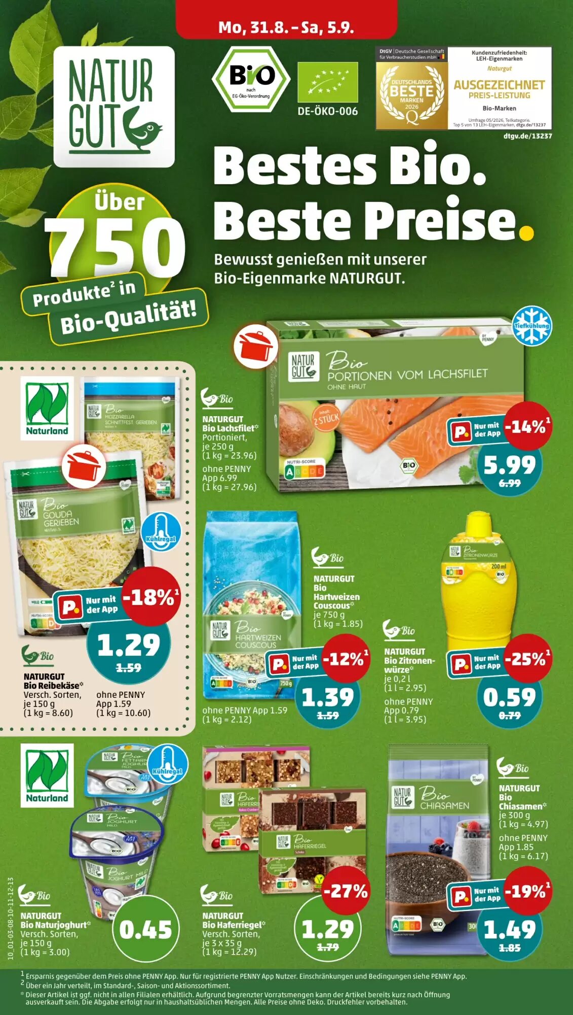 PENNY Prospekt (ab 31.08.2026) zum Blättern - Seite 14