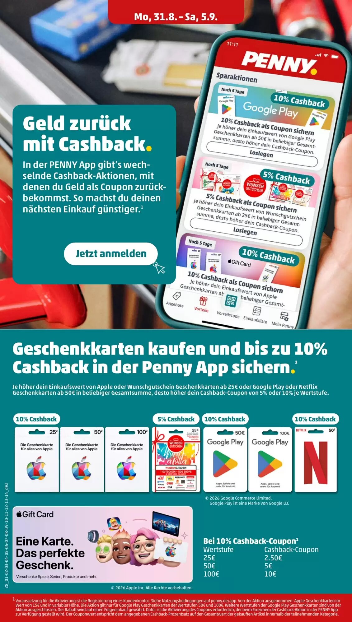 PENNY Prospekt (ab 31.08.2026) zum Blättern - Seite 32