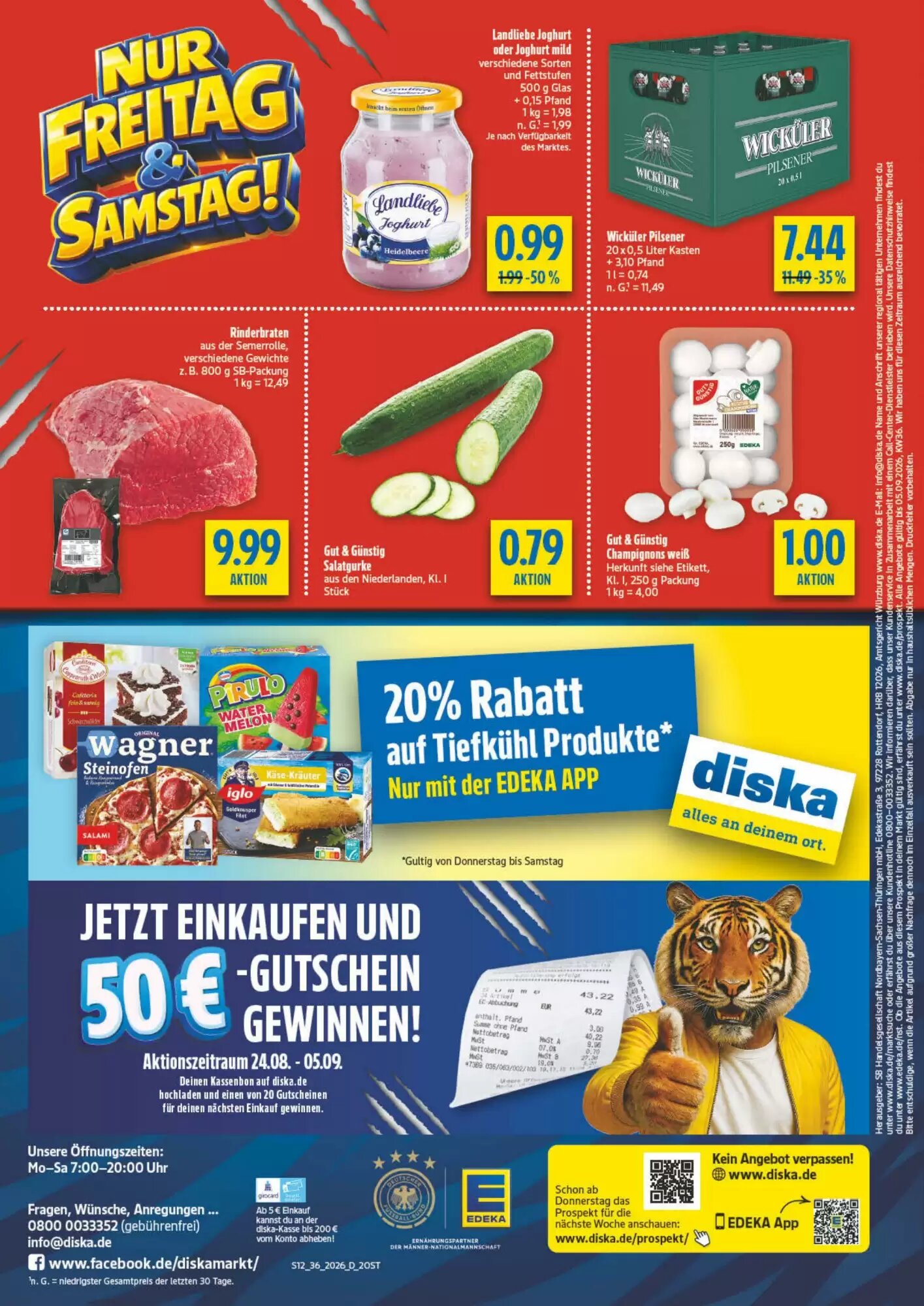diska Prospekt (ab 31.08.2026) zum Blättern - Seite 12
