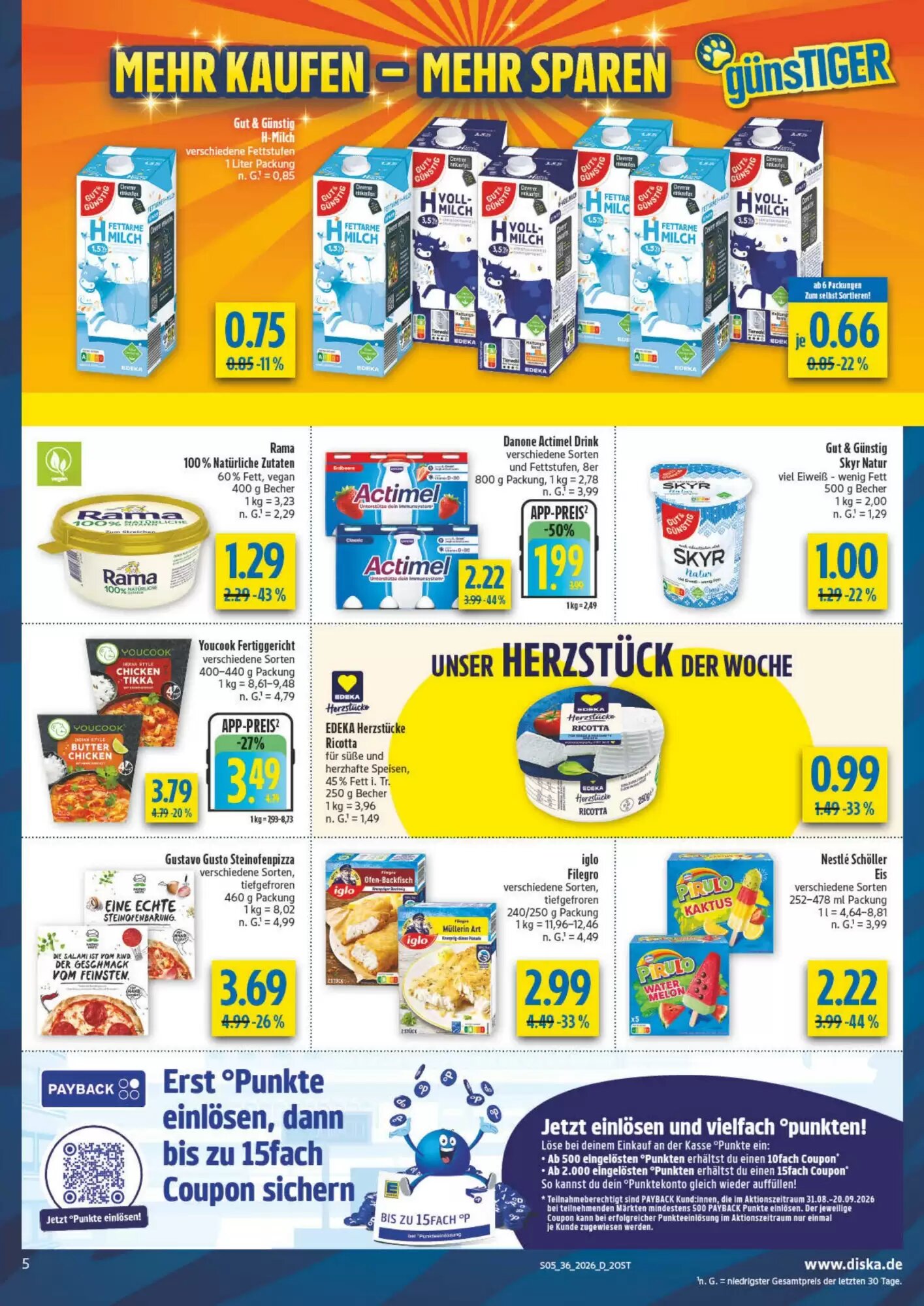 diska Prospekt (ab 31.08.2026) zum Blättern - Seite 5