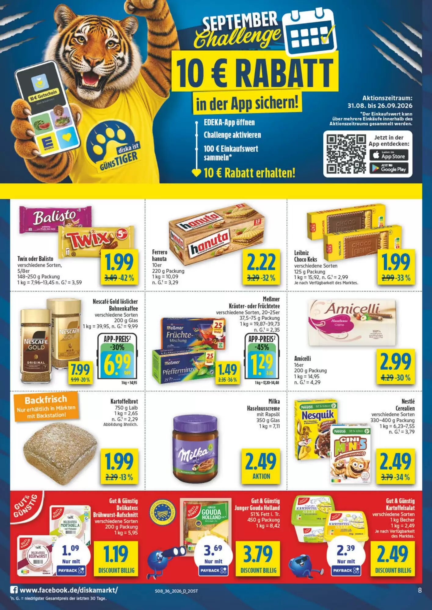 diska Prospekt (ab 31.08.2026) zum Blättern - Seite 8