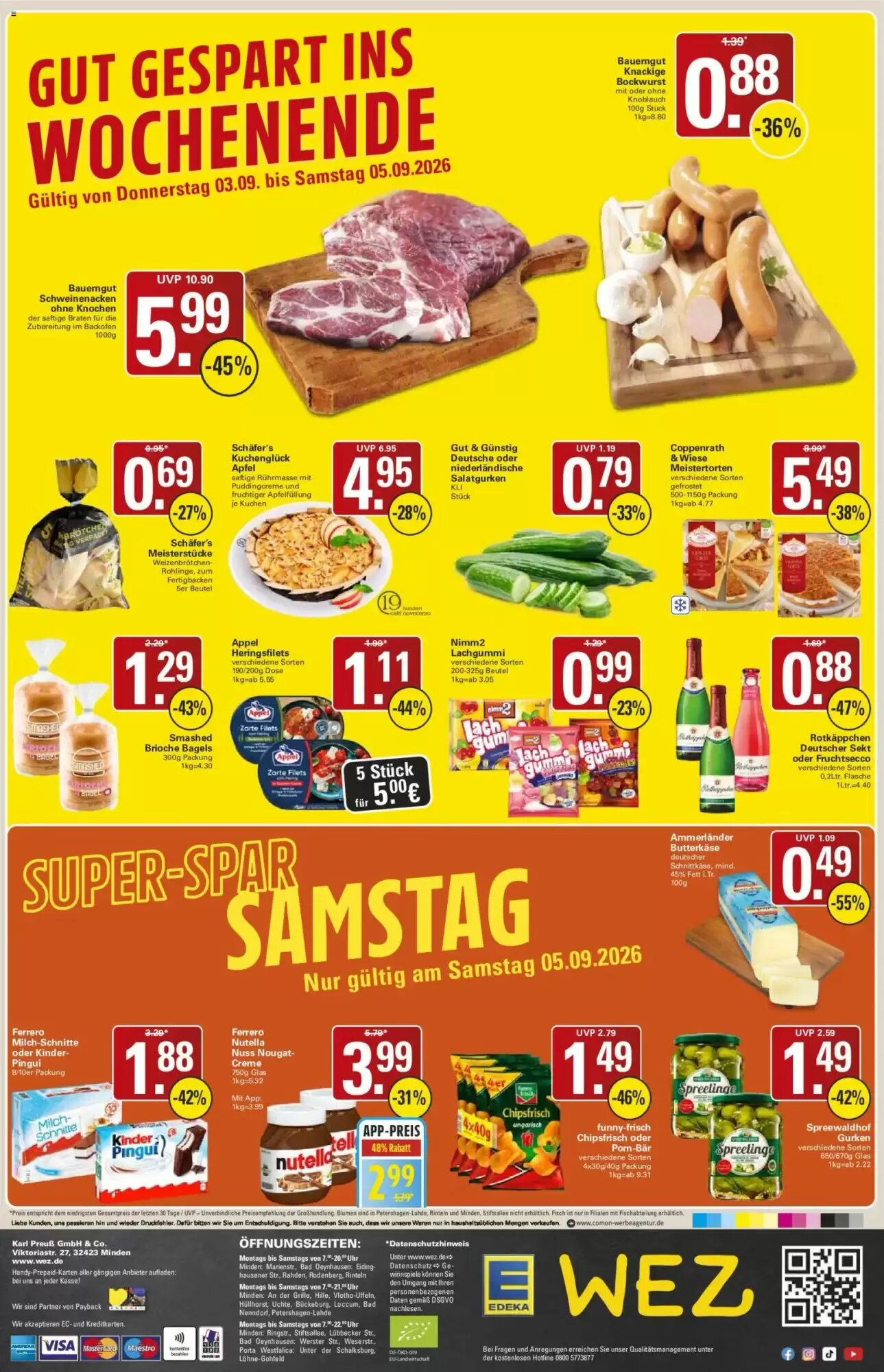 WEZ Prospekt (ab 31.08.2026) zum Blättern - Seite 16