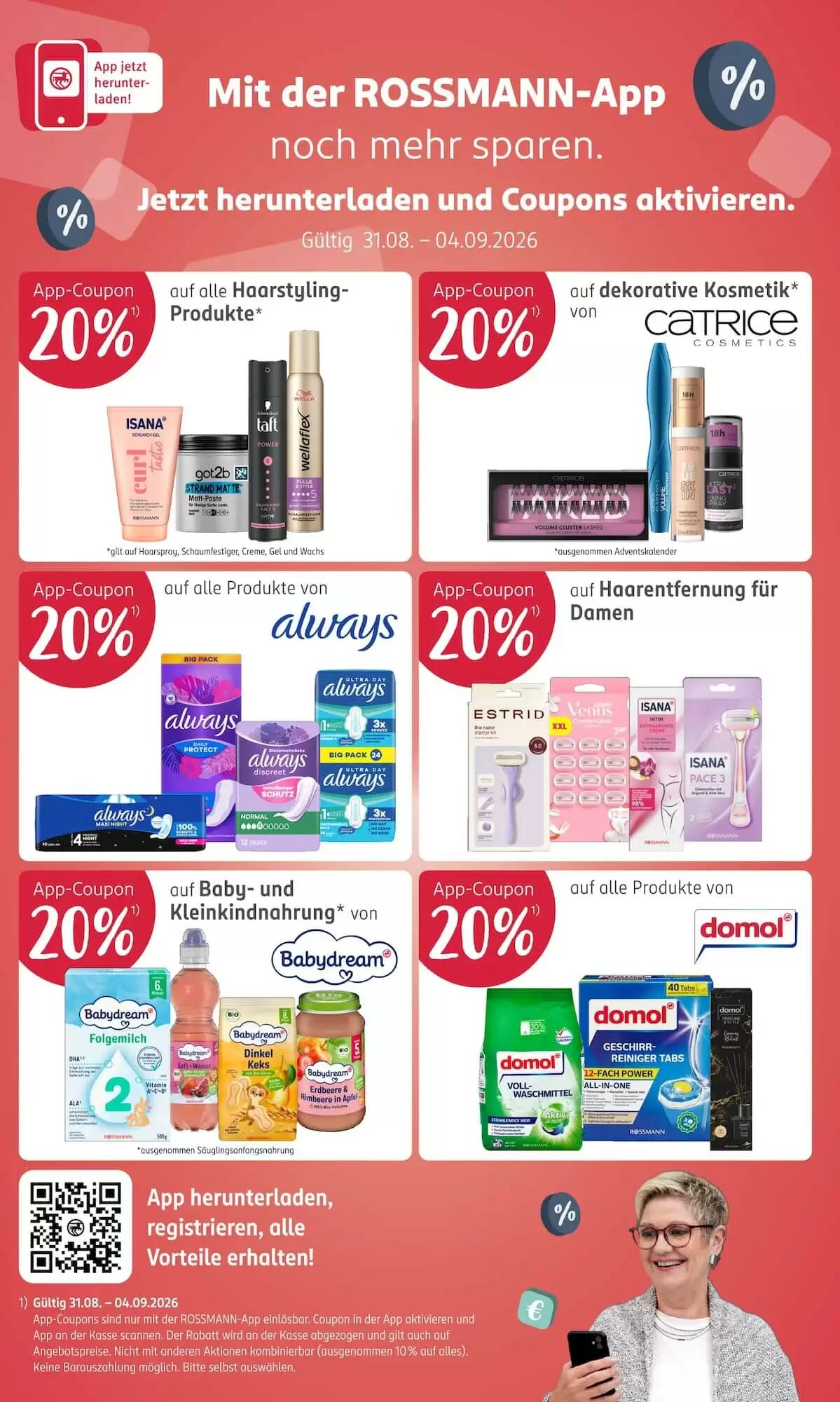 Rossmann Prospekt (ab 31.08.2026) zum Blättern - Seite 22