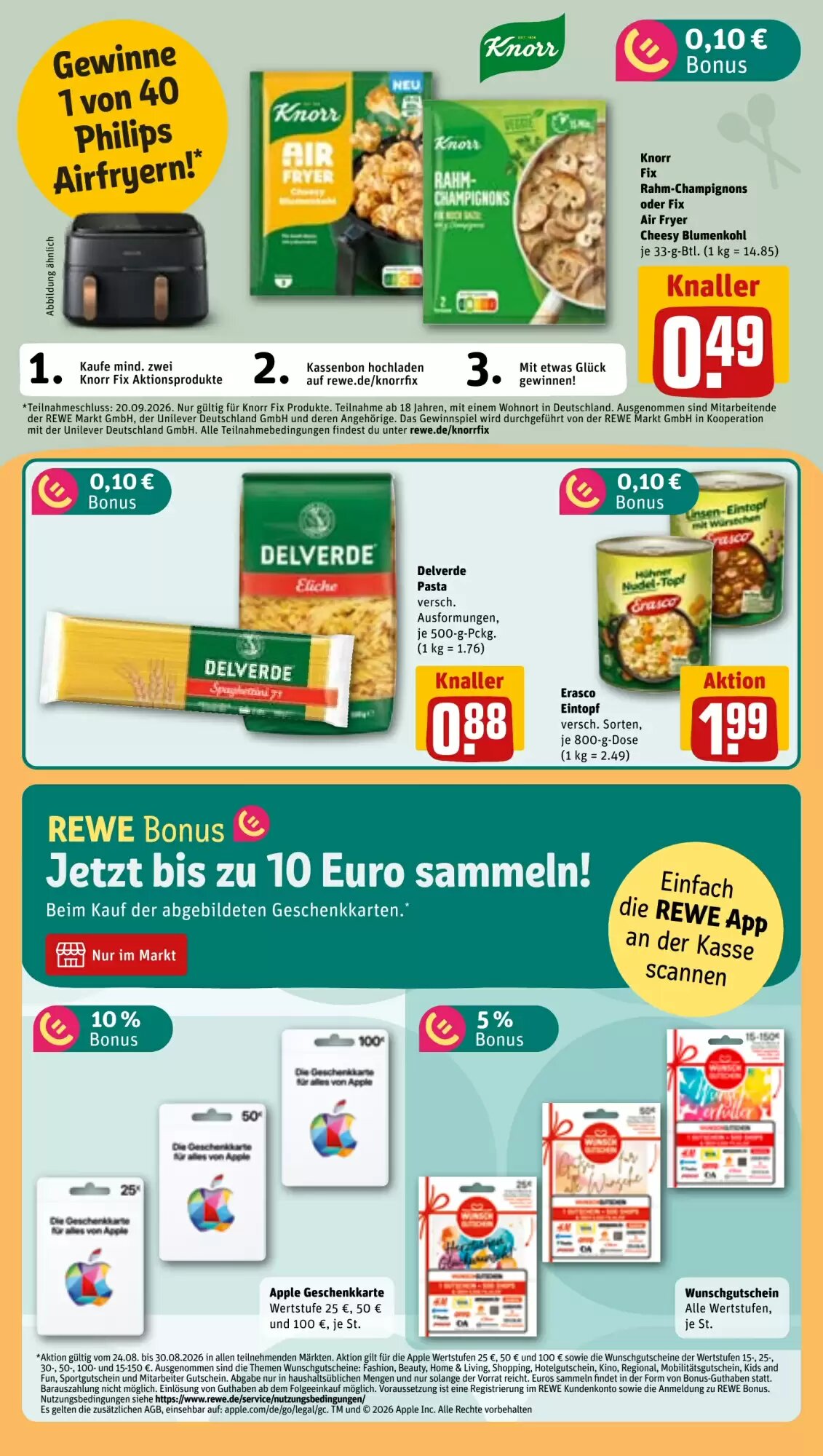 REWE Prospekt (ab 31.08.2026) zum Blättern - Seite 22