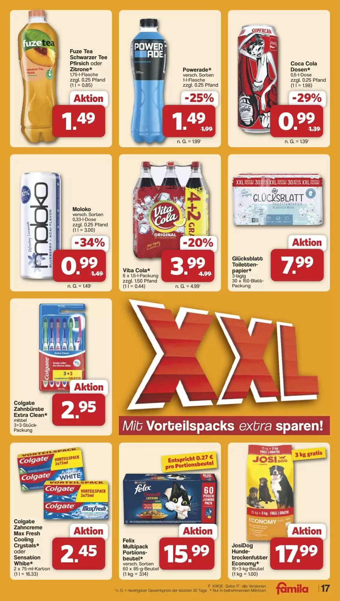 Famila Nord West Prospekt (ab 31.08.2026) zum Blättern - Seite 19
