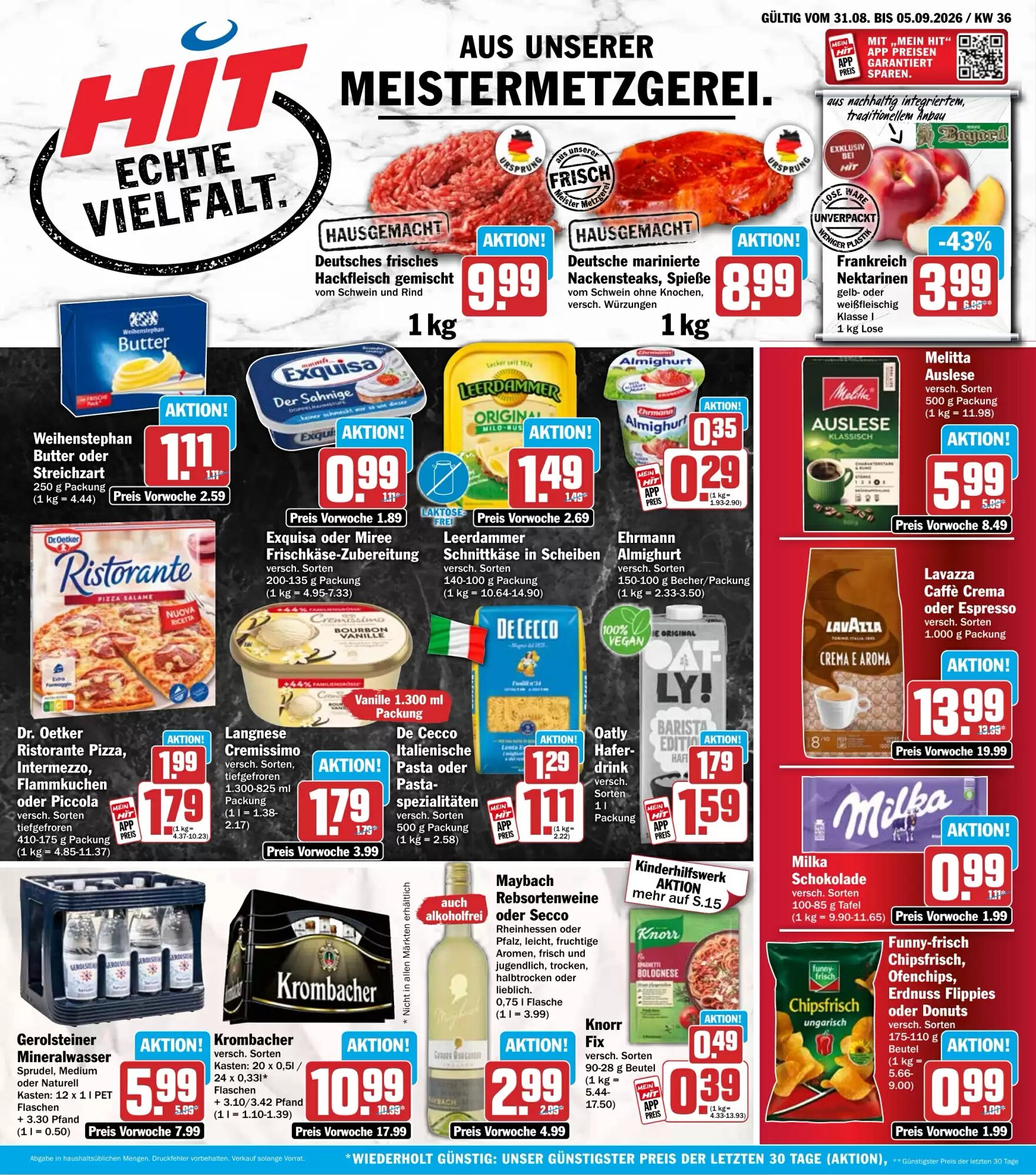 Hit Prospekt (ab 31.08.2026) zum Blättern - Seite 1