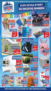 CENTERSHOP Prospekt (ab 31.08.2026) zum Blättern