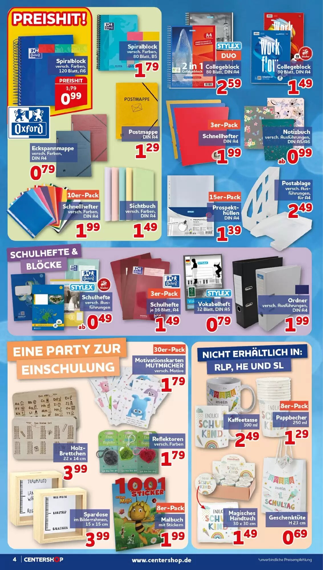 CENTERSHOP Prospekt (ab 31.08.2026) zum Blättern - Seite 4