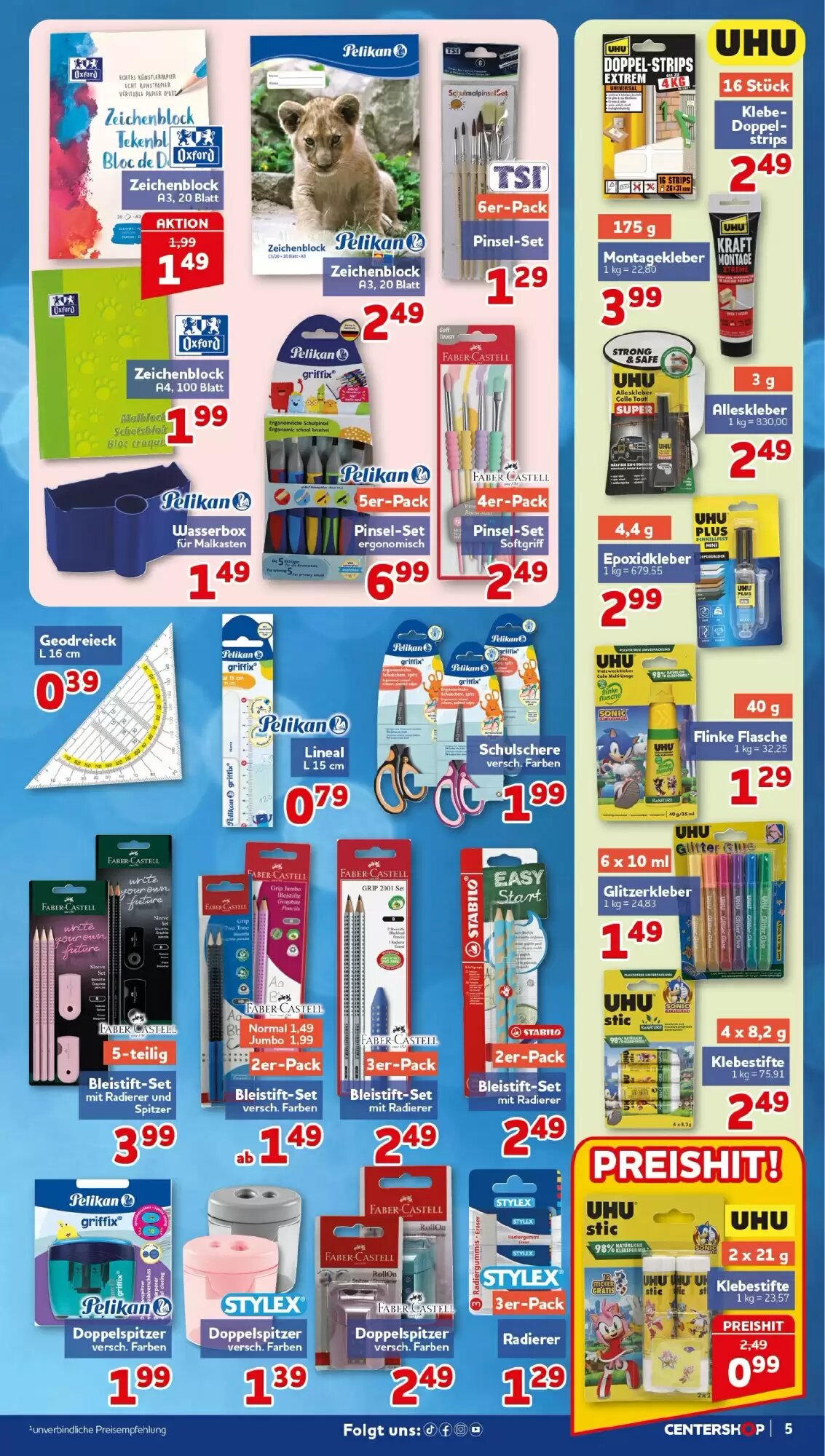 CENTERSHOP Prospekt (ab 31.08.2026) zum Blättern - Seite 5
