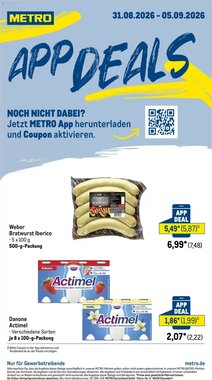 METRO Prospekt (ab 31.08.2026) zum Blättern
